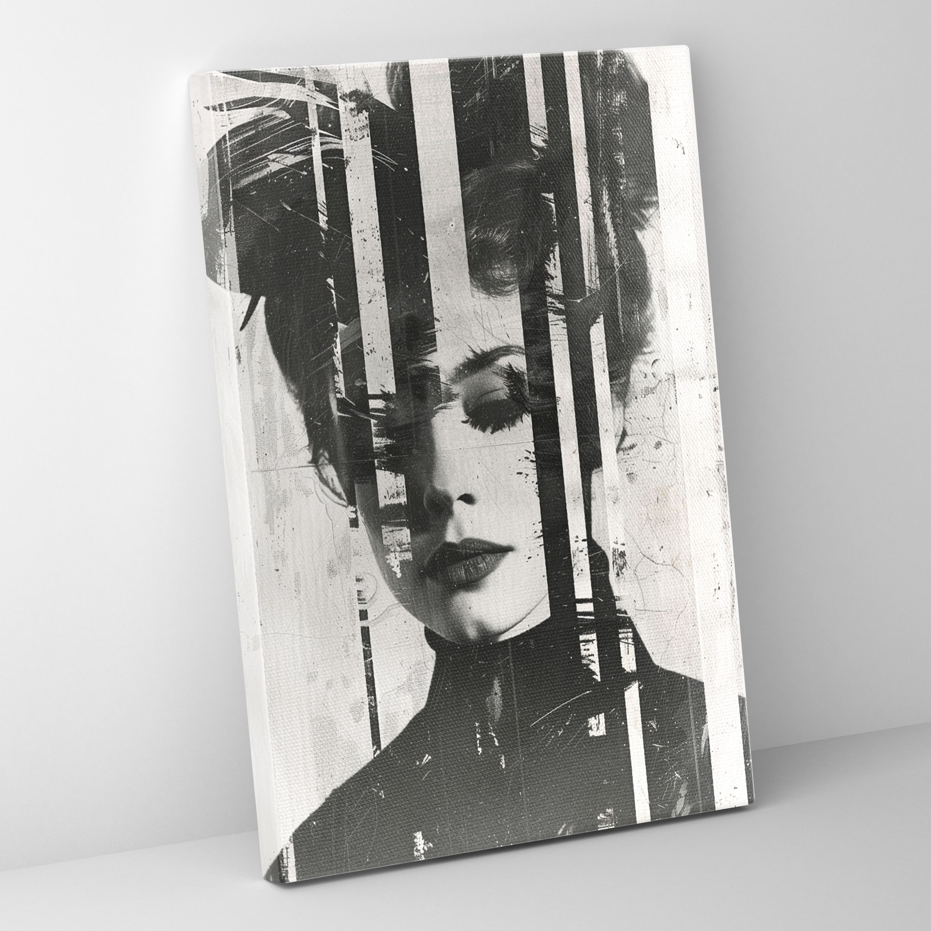 Pop Art Vintage Fotoğraf Duvar Dekorasyonu - Klasizm ve Pop Art Klasizmi Pop Art ile Birleştir Ev Dekorasyonu Duvar Dekorasyonu