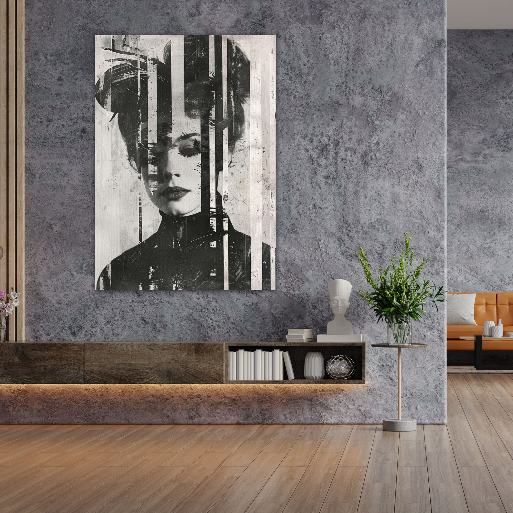 Pop Art Vintage Fotoğraf Duvar Dekorasyonu - Klasizm ve Pop Art Klasizmi Pop Art ile Birleştir Ev Dekorasyonu Duvar Dekorasyonu