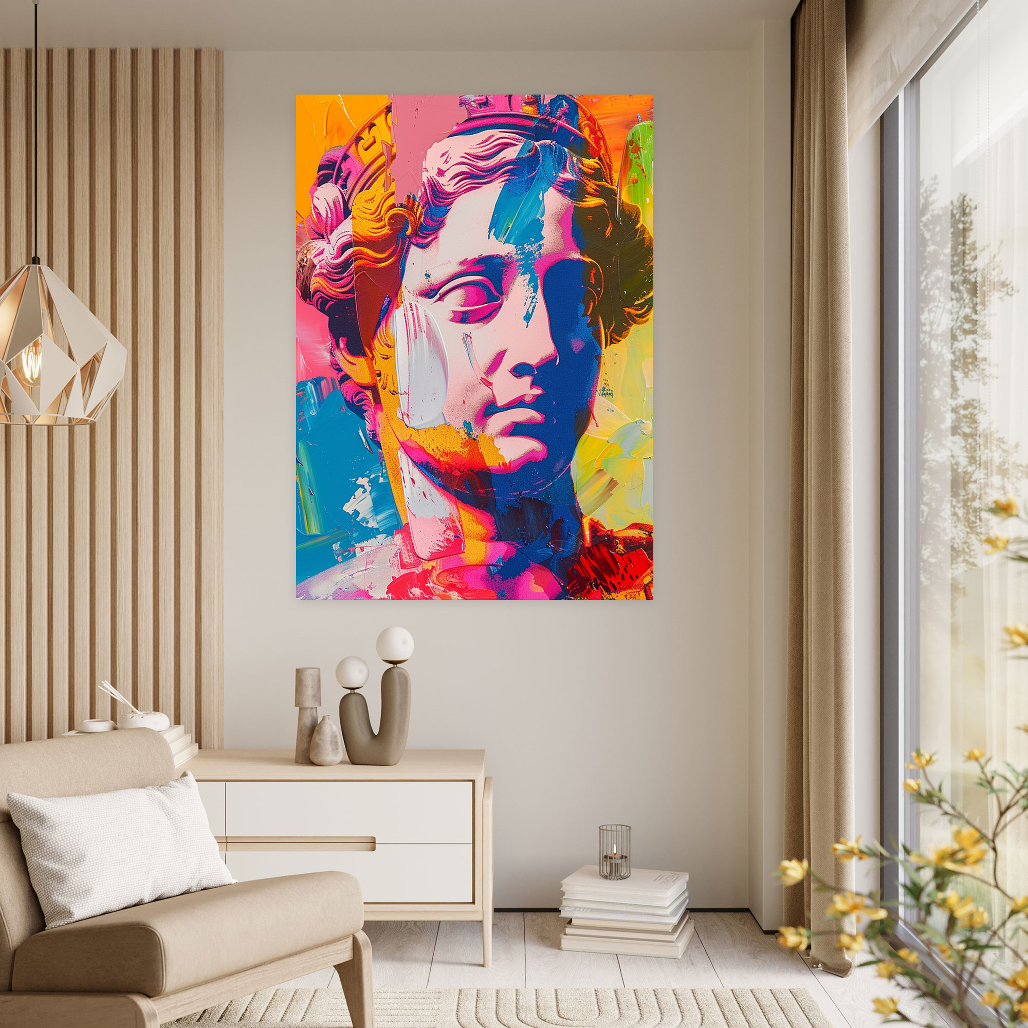 Classicism Pop Art Canvas Print - Classicism And Popart, Canvas Print, Classicism Pop Art, Canvas