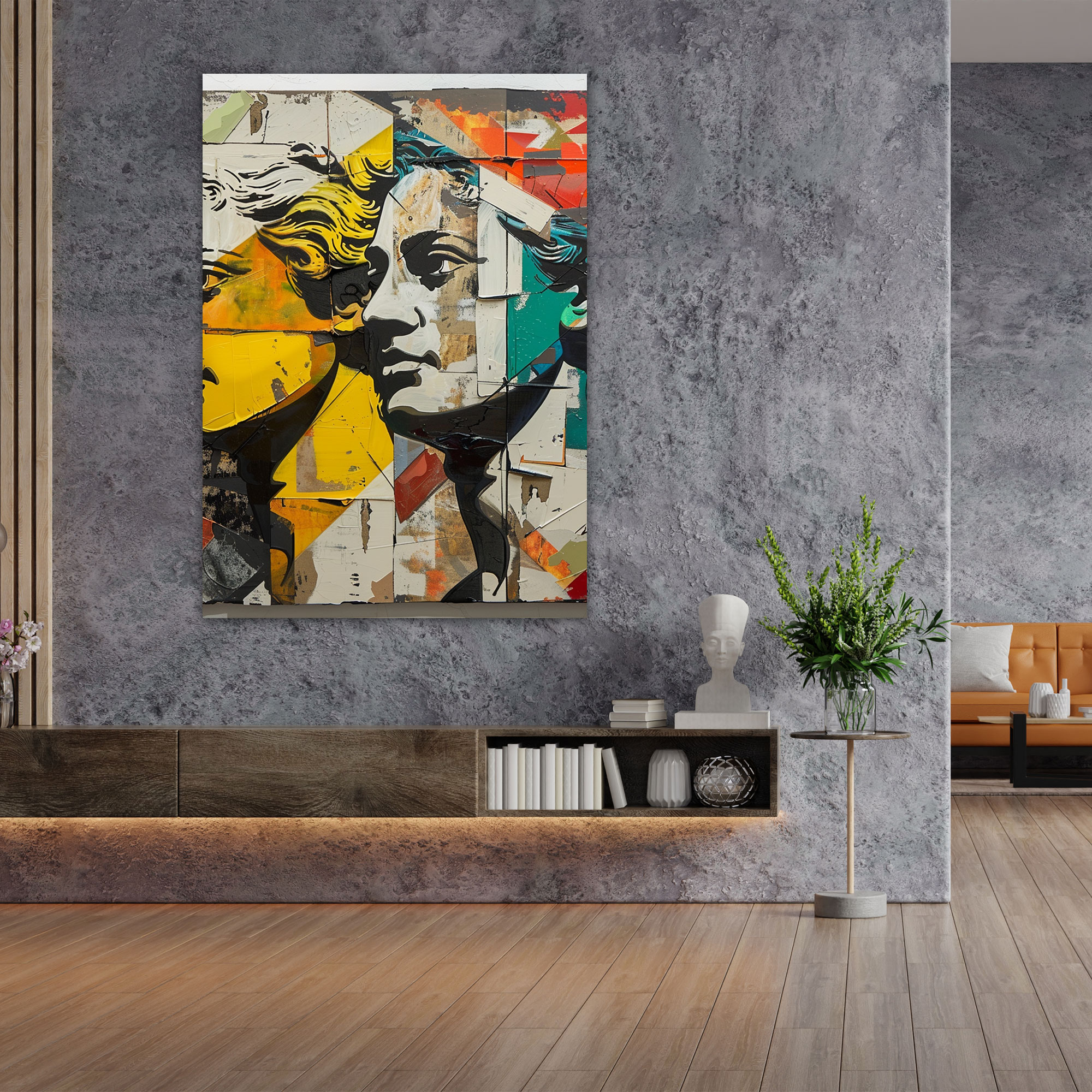 Classicism X Pop Art Wall Decoration - Classicism And Popart, Home Decoration, Wall Decoration, Classicism X Pop Art