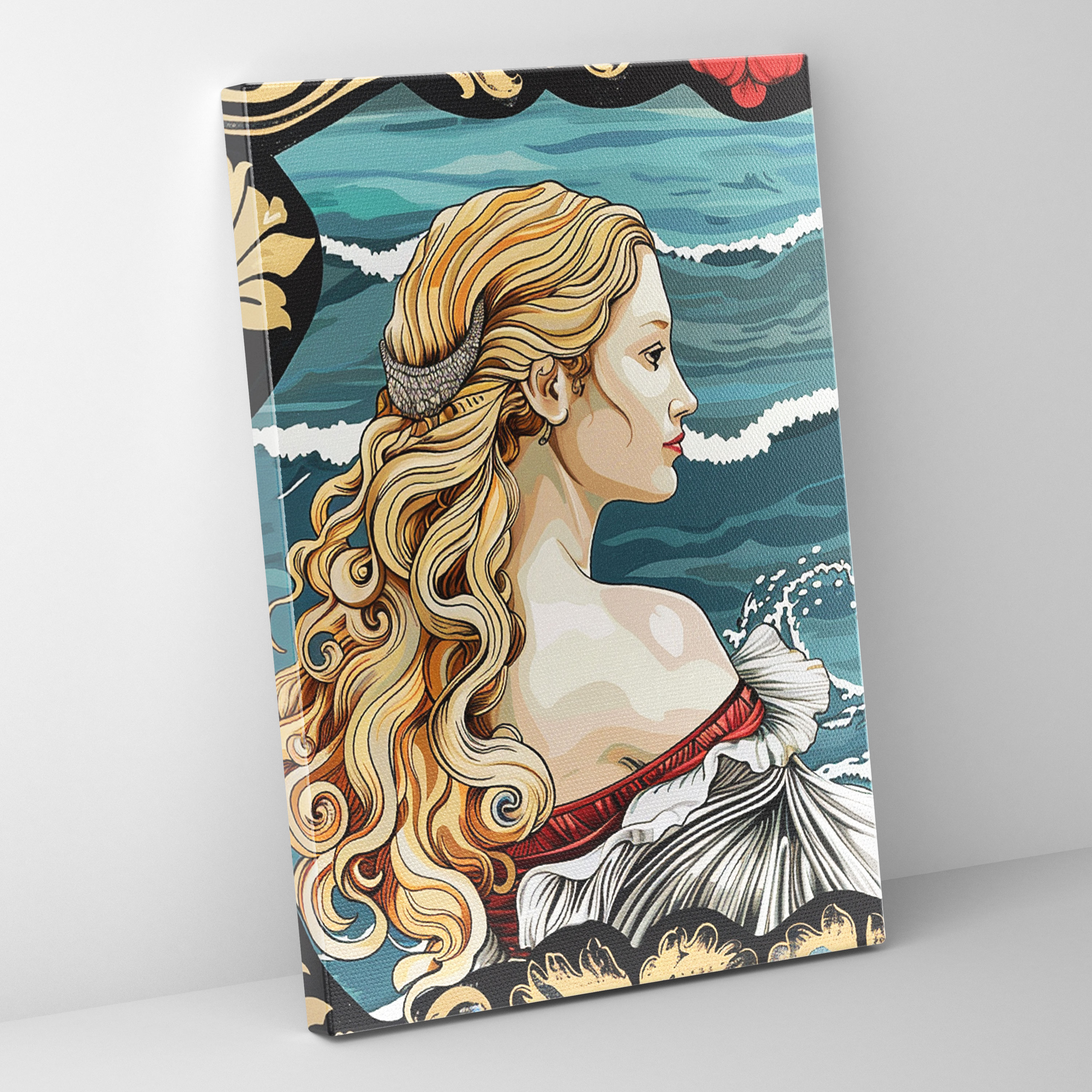 Classicism Meets Pop Art Canvas Print - Classicism And Popart, Wall Art, Canvas, Canvas Wall Art