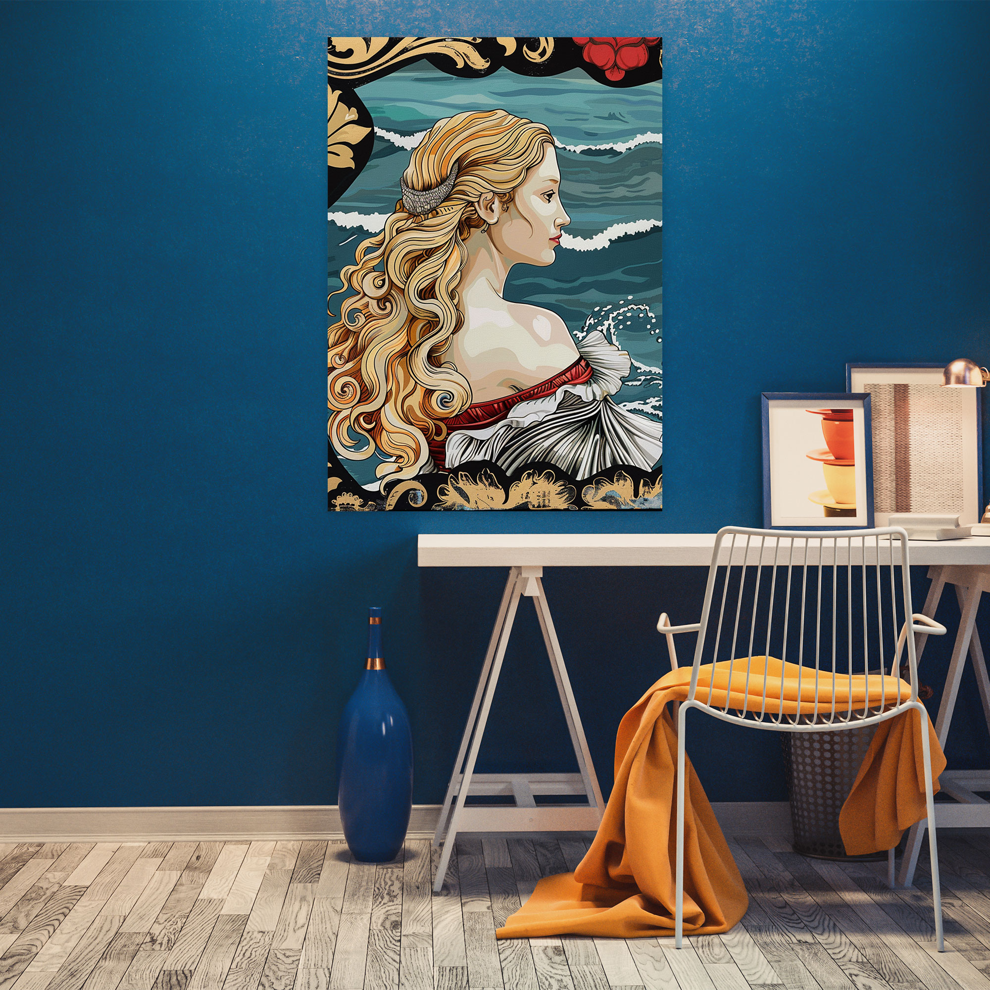 Classicism Meets Pop Art Canvas Print - Classicism And Popart, Wall Art, Canvas, Canvas Wall Art