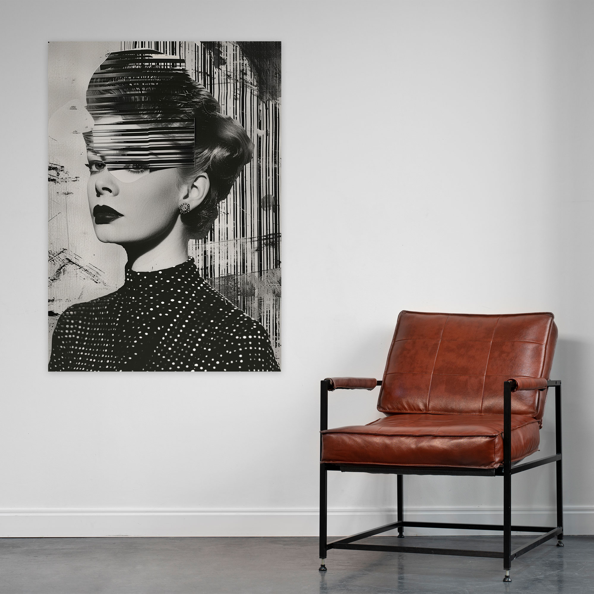 Vintage Pop Art Canvas Print - Classicism And Popart, Wall Decoration, Wall Art, Canvas Print