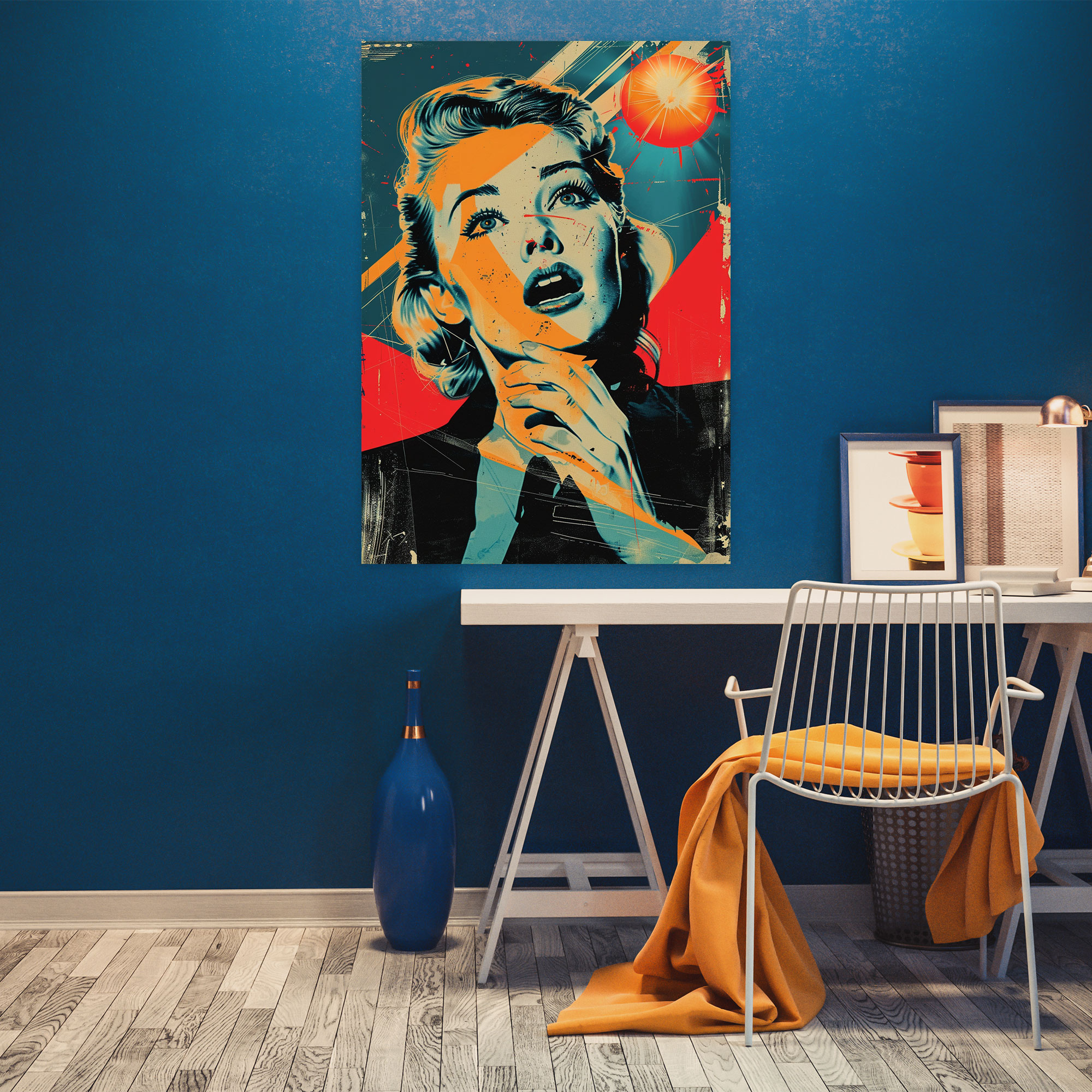 Modern Classicism Canvas Print - Classicism And Popart, Home Decoration, Modern Classicism, Wall Decoration