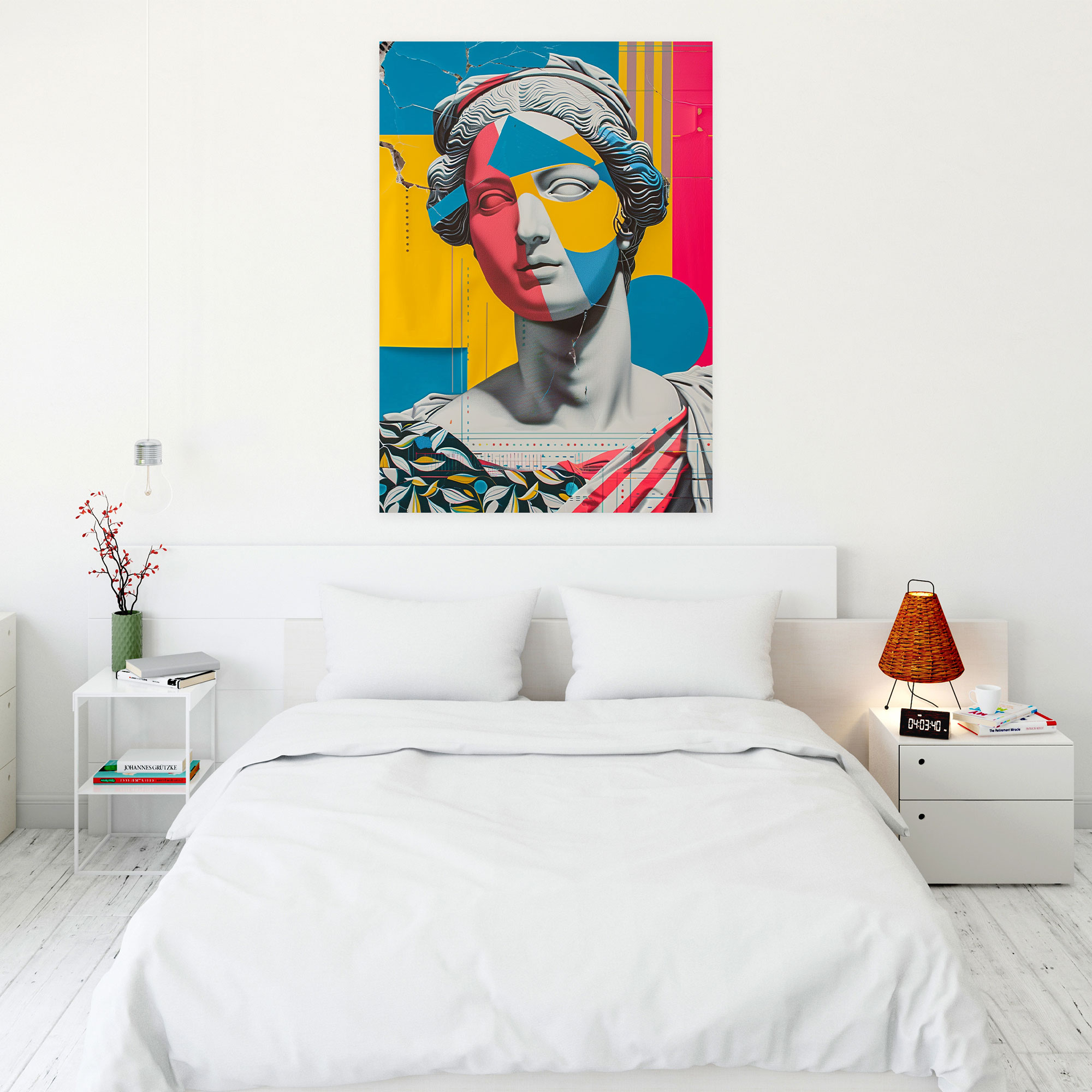 Pop Art Rönesansı Kanvas Tablo - Klasizm ve Pop Art Kanvas Kanvas Duvar Sanatı Duvar Dekorasyonu