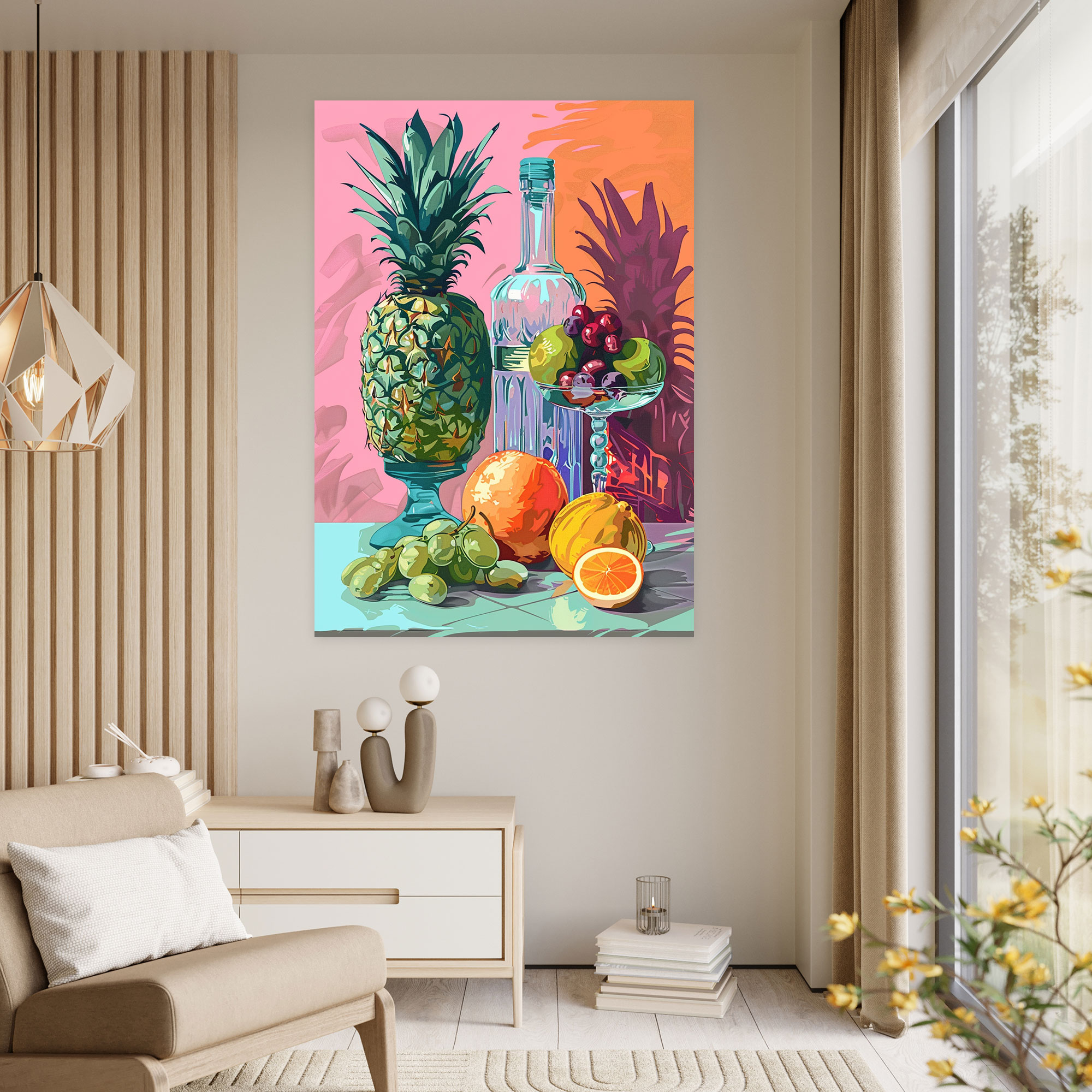 Pop Art Still Life Kanvas Tablo - Klasik ve Popart Duvar Sanatı Kanvas
