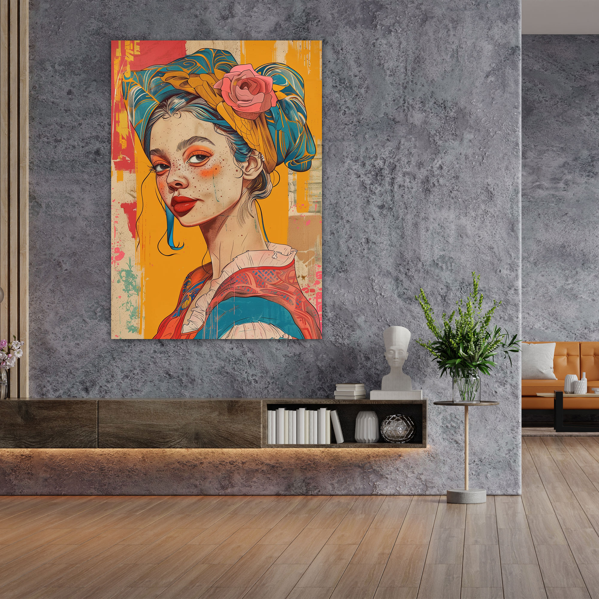 Renaissance Pop Art Wall Art - Classicism And Popart, Home Decoration, Wall Art, Wall Decoration