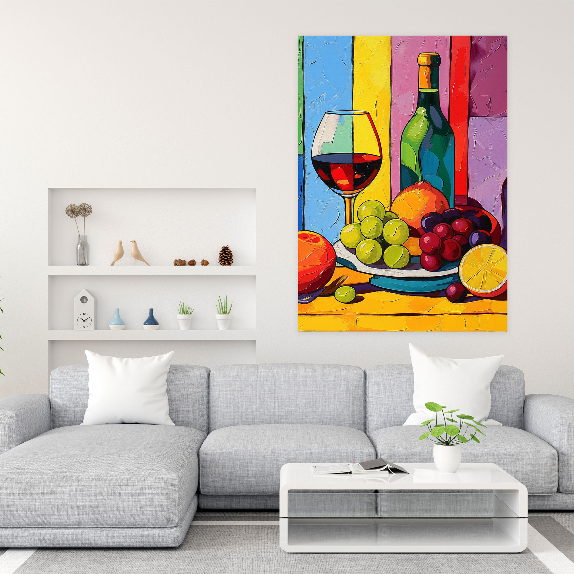Classicism Pop Art Canvas Print - Classicism And Popart, Canvas, Home Decoration, Wall Art