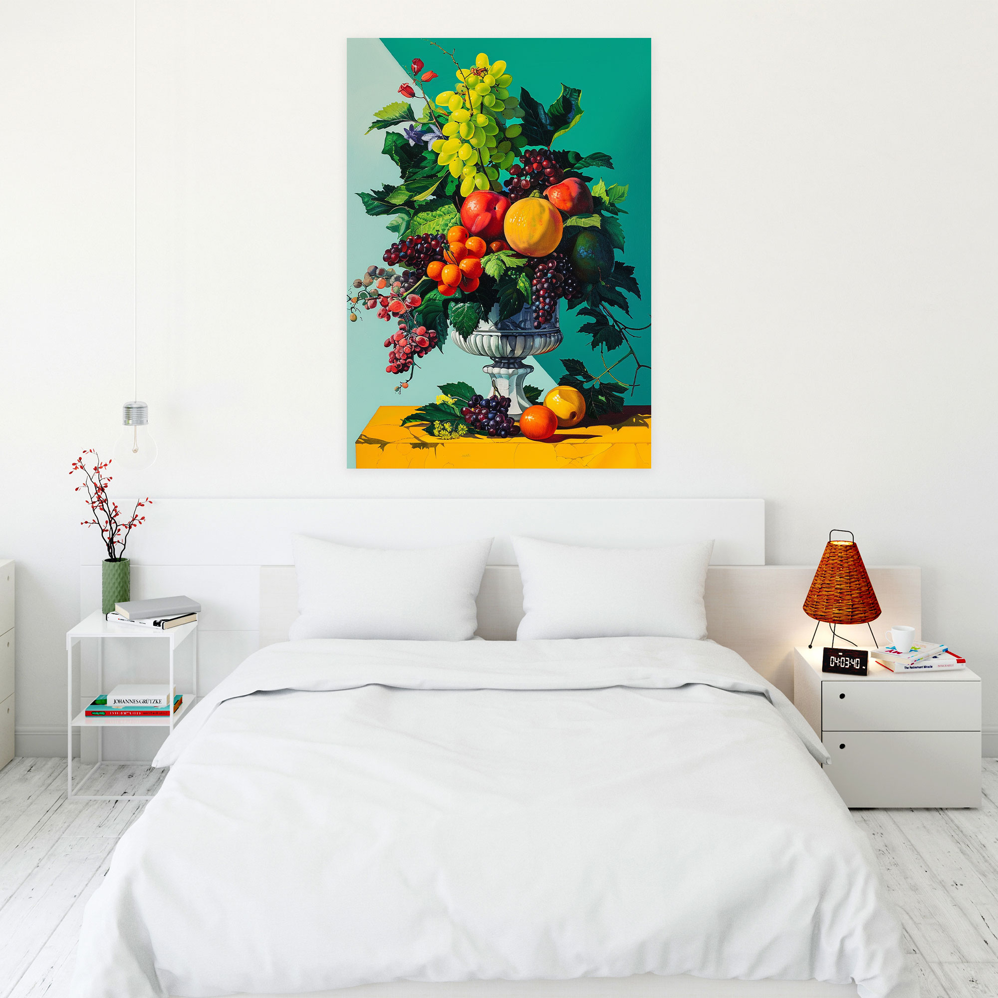 Pop Art Still Life Wall Art - Classicism And Popart, Wall Art, Canvas Wall Art, Home Decoration