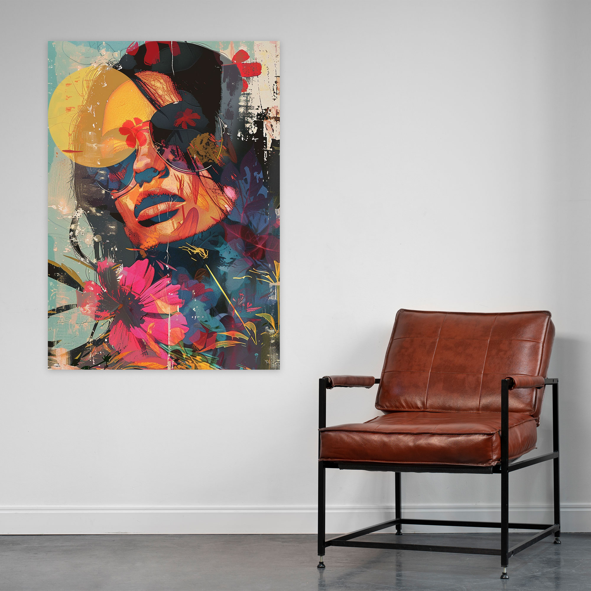 Pop Art Impressionist Landscapes Canvas Print - Classicism And Popart, Canvas Print, Pop Art Impressionist Landscapes, Canvas