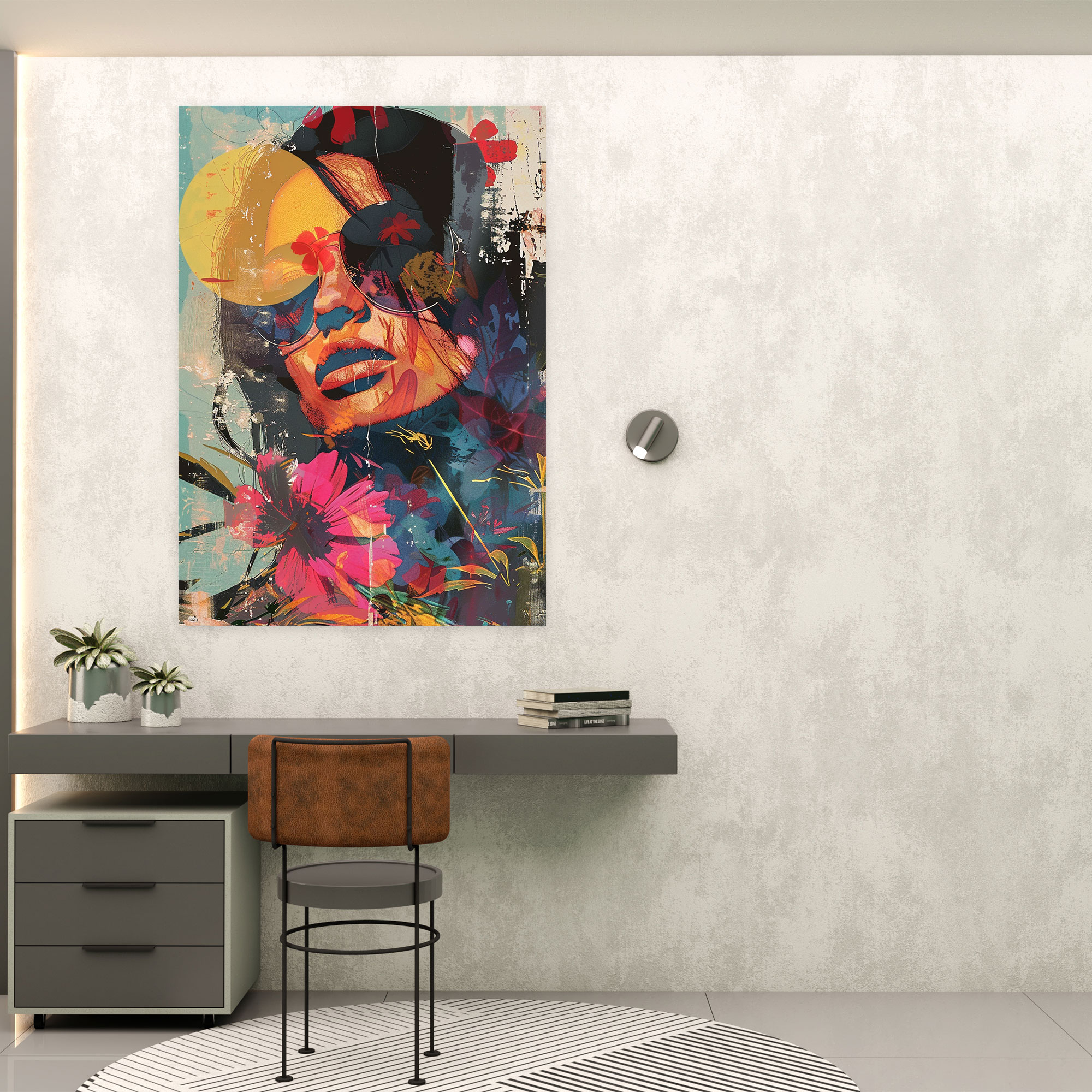 Pop Art Impressionist Landscapes Canvas Print - Classicism And Popart, Canvas Print, Pop Art Impressionist Landscapes, Canvas
