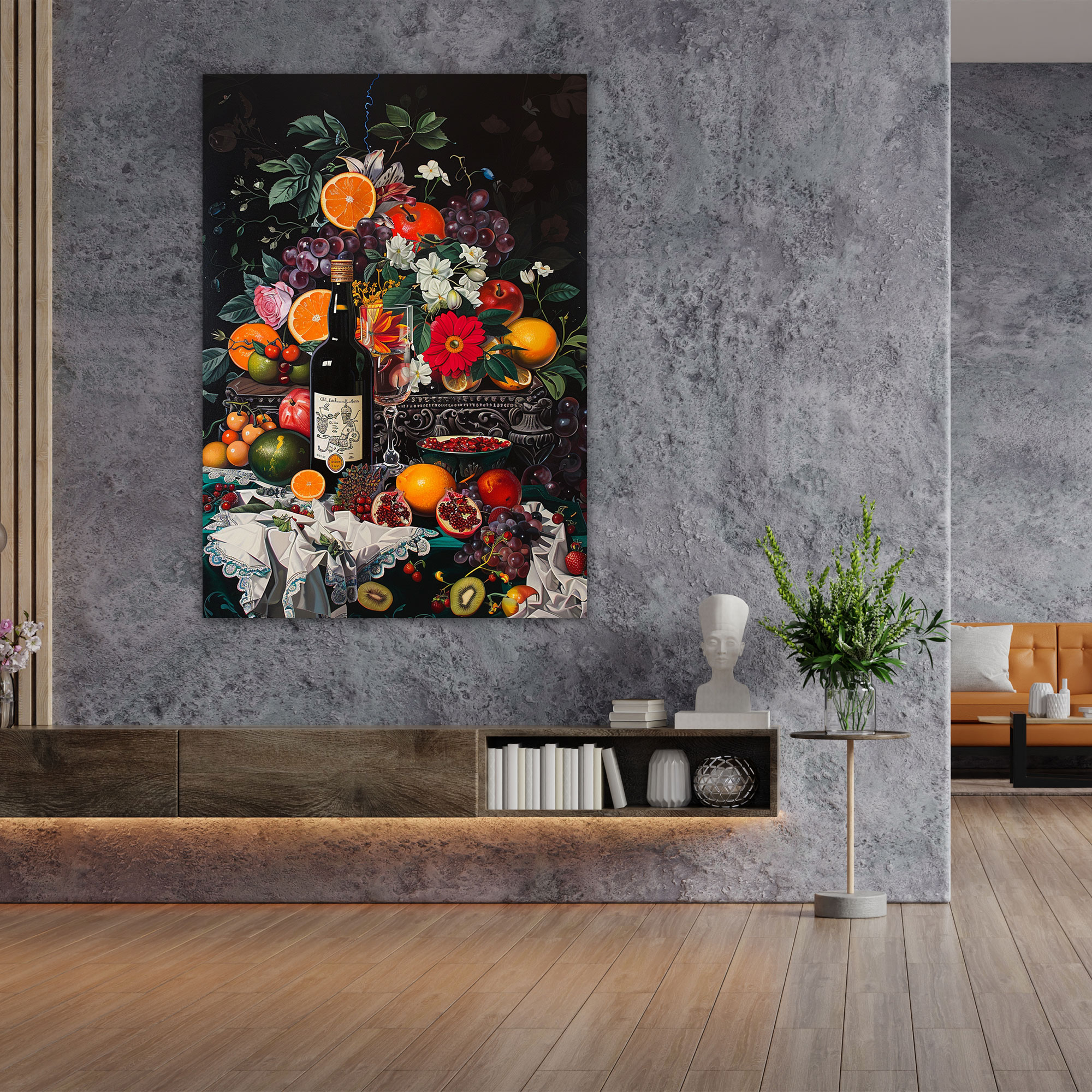 Baroque Still Life Pop Art Wall Decoration - Classicism And Popart, Baroque Still Life Pop Art, Home Decoration, Wall Art