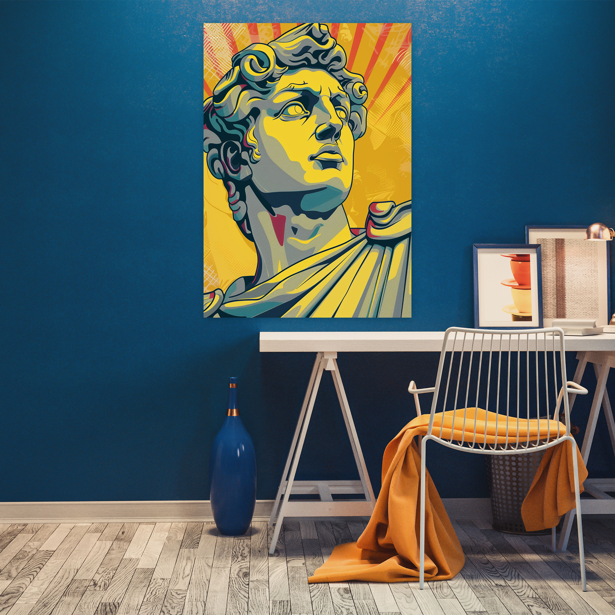 Classicism Pop Art Canvas Print - Classicism And Popart, Classicism Pop Art, Wall Art, Canvas
