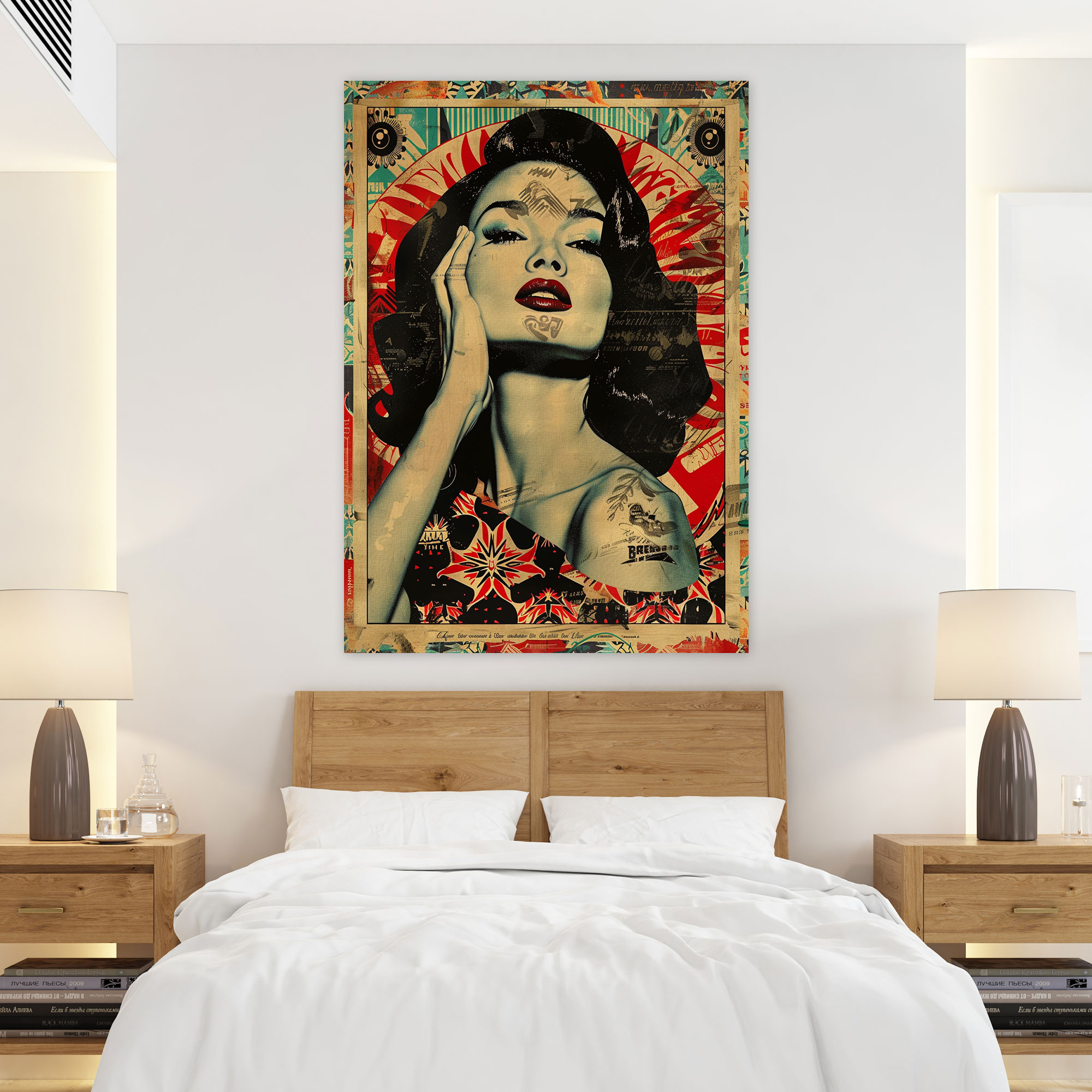 Classic Pop Art Wall Art - Classicism And Popart, Canvas Wall Art, Wall Art, Canvas