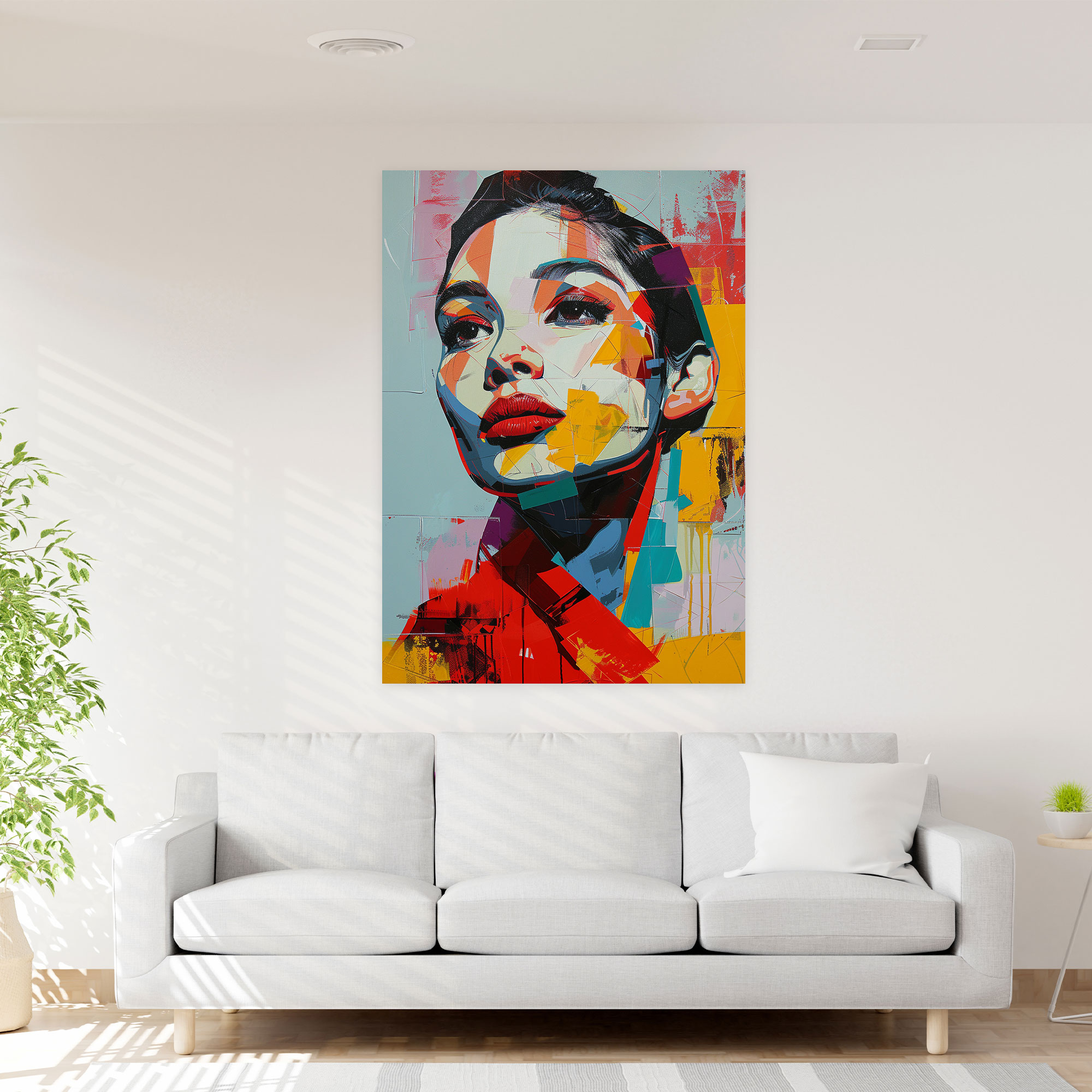Pop Art Klasiklik Kanvas Tablo Sanatı - Klasiklik ve Popart Duvar Dekorasyonu Ev Dekorasyonu
