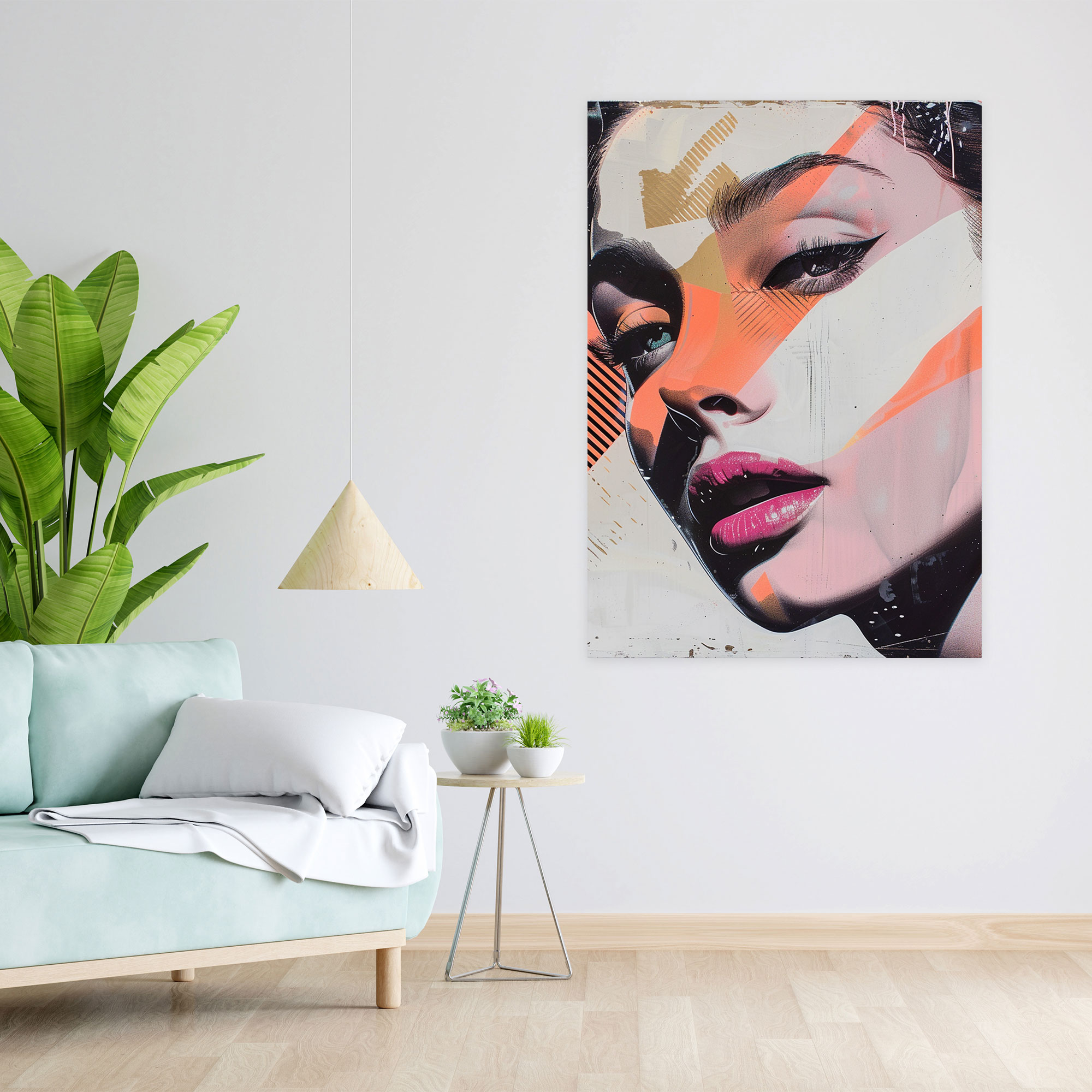 Classic Elegance Canvas Print - Classicism And Popart, Canvas Wall Art, Wall Decoration, Canvas Print