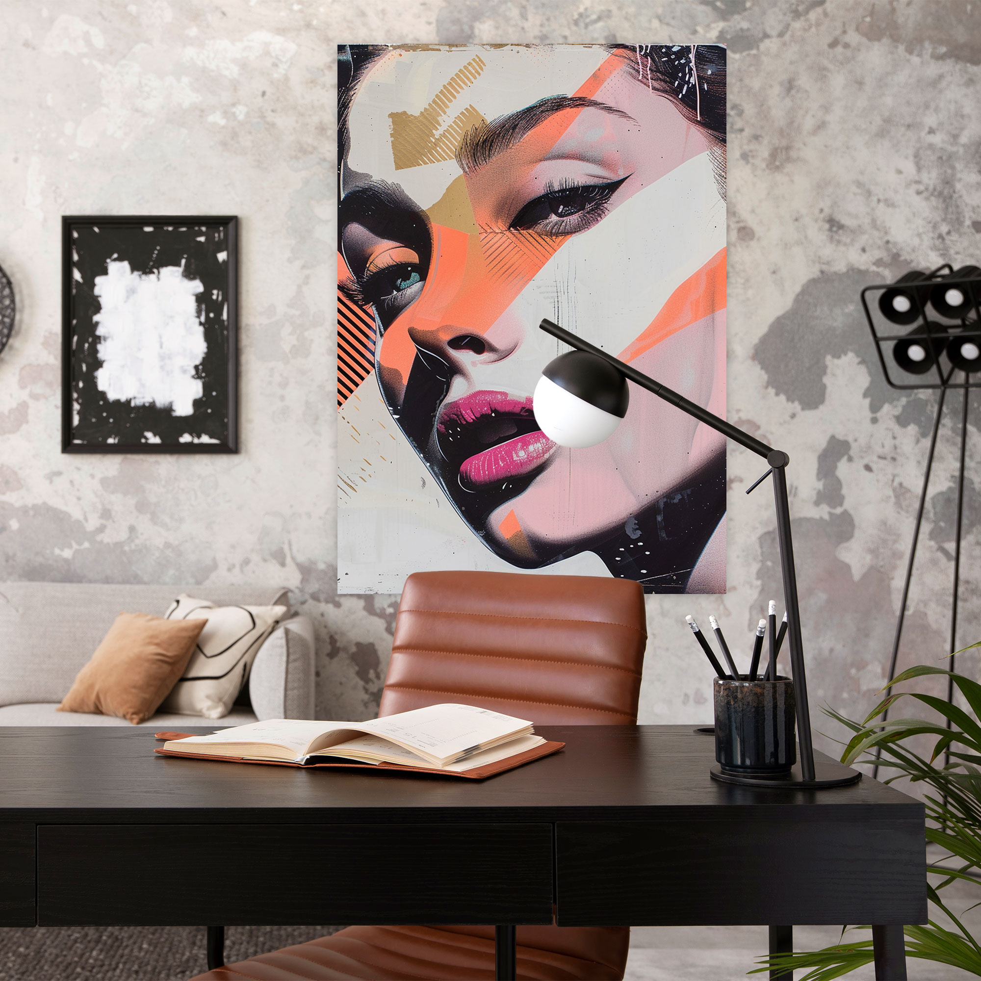 Classic Elegance Canvas Print - Classicism And Popart, Canvas Wall Art, Wall Decoration, Canvas Print
