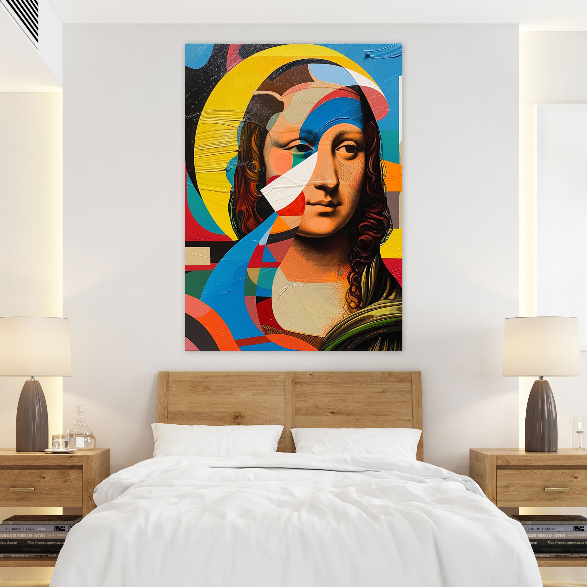 Playful Painting Canvas Print - Classicism And Popart, Canvas Print, Canvas Wall Art, Canvas
