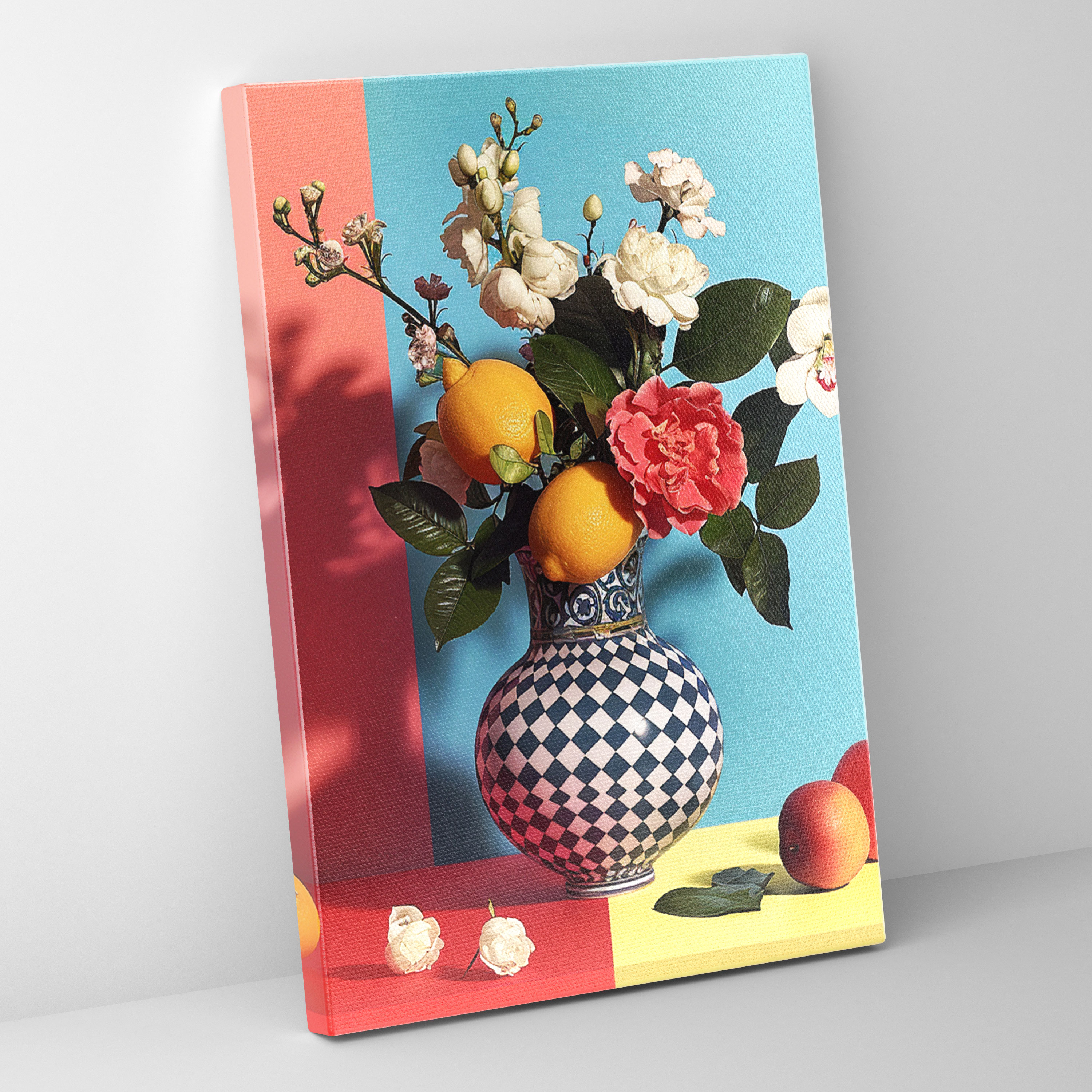 Twist Of Tradition Wall Decoration - Classicism And Popart, Canvas, Classicism With Pop Art, Wall Decoration