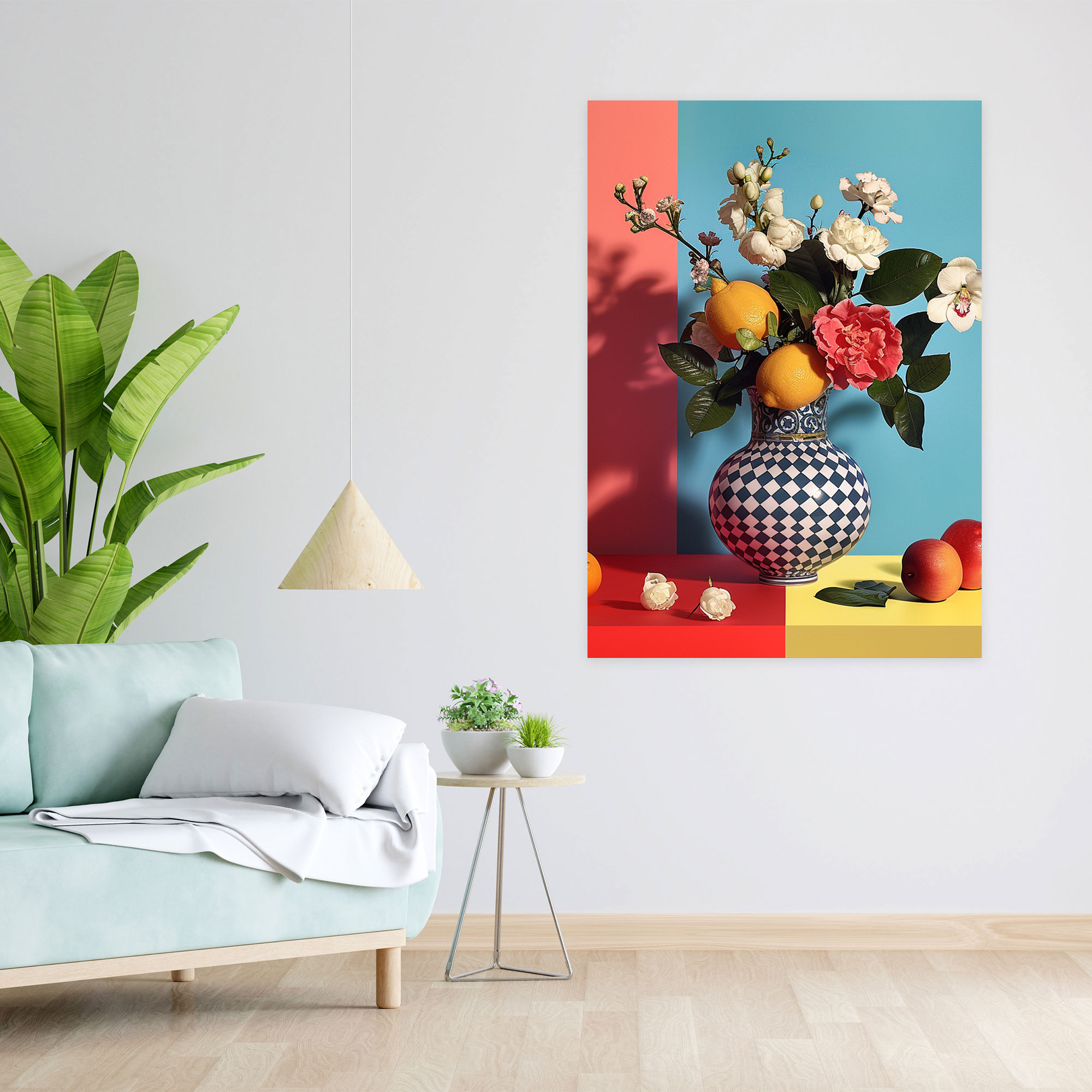 Twist Of Tradition Wall Decoration - Classicism And Popart, Canvas, Classicism With Pop Art, Wall Decoration