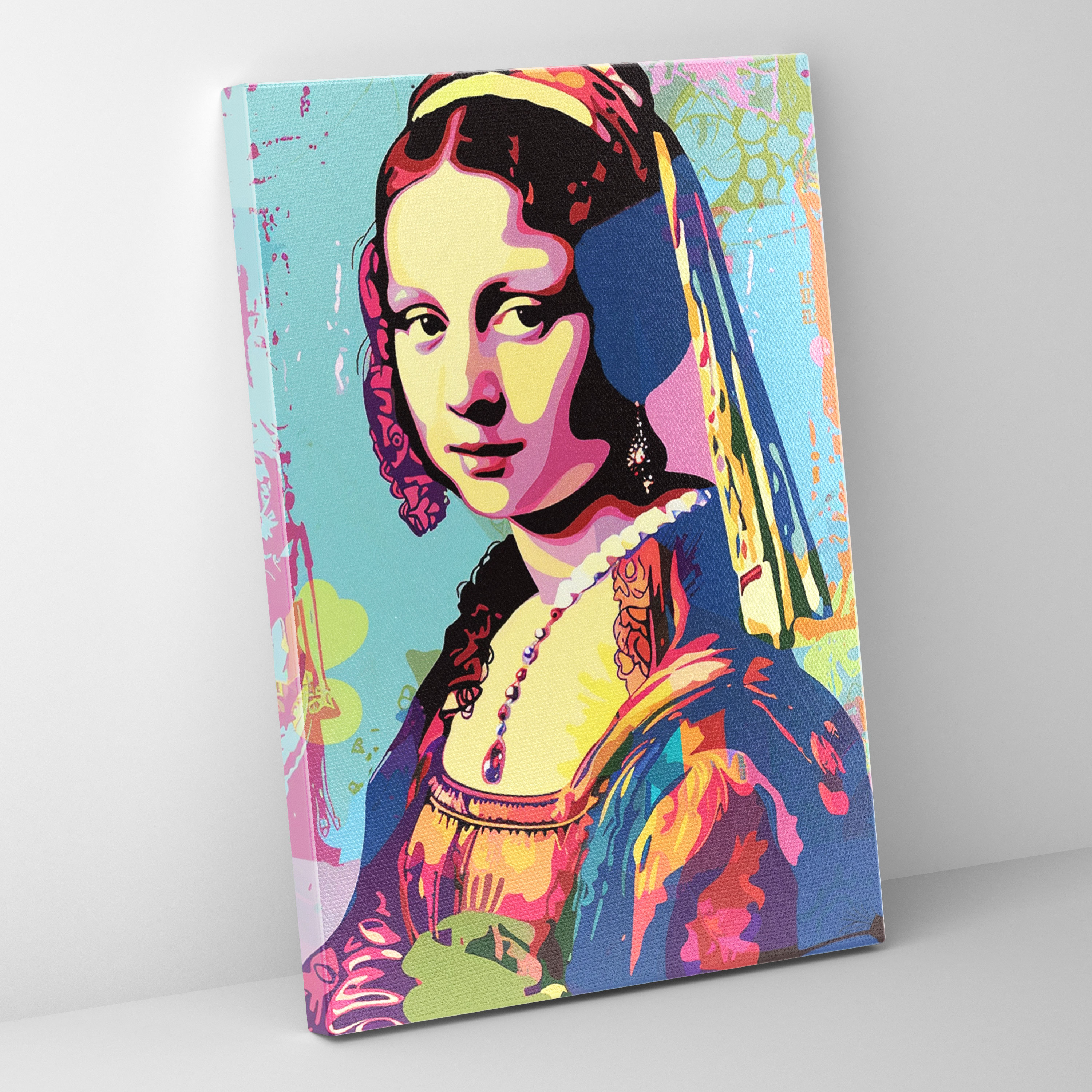 Classicism Meets Pop Art Canvas Print - Classicism And Popart, Canvas Wall Art, Wall Decoration, Classicism Meets Pop Art