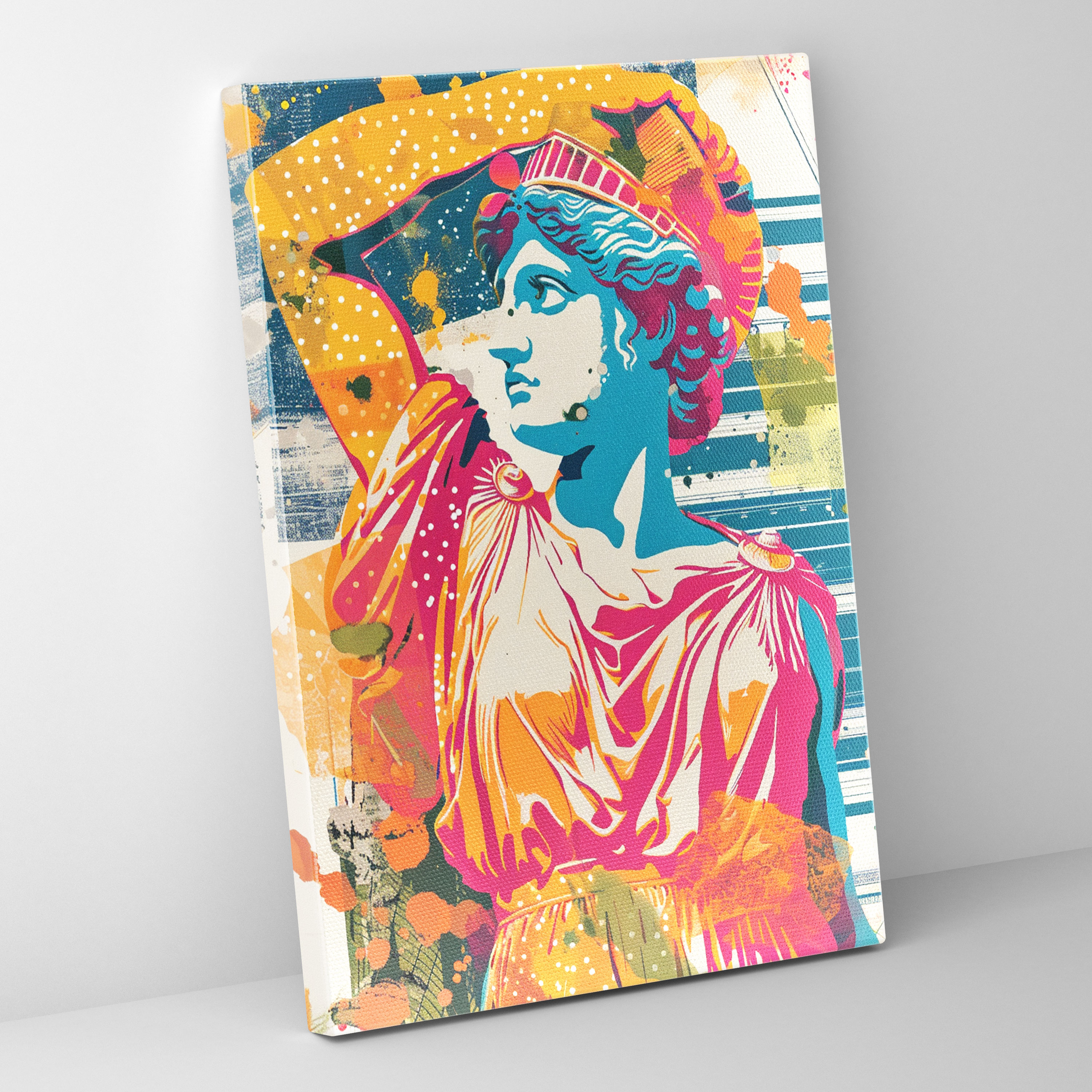 Classicism And Pop Art Wall Art - Classicism And Popart, Wall Decoration, Wall Art, Canvas