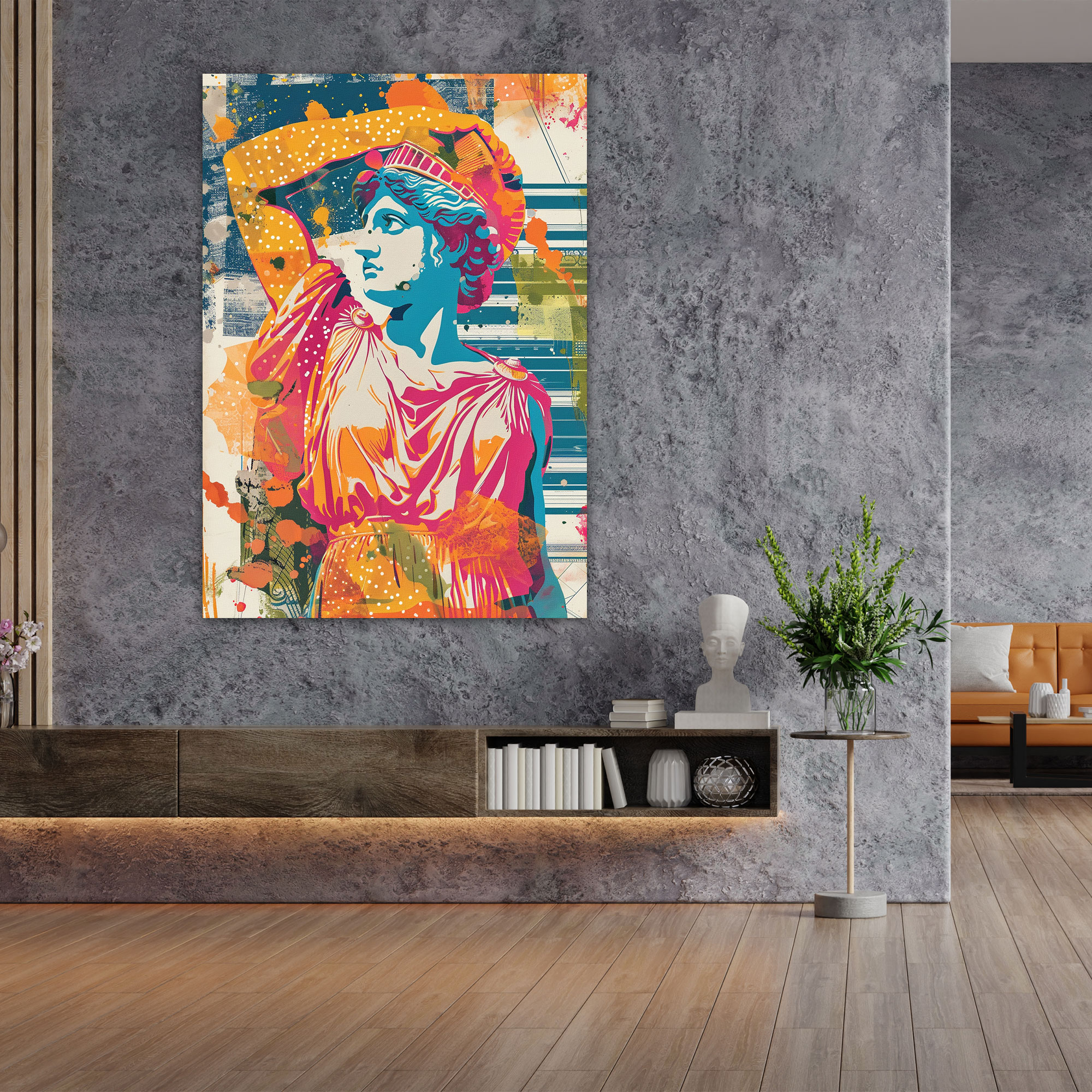 Classicism And Pop Art Wall Art - Classicism And Popart, Wall Decoration, Wall Art, Canvas