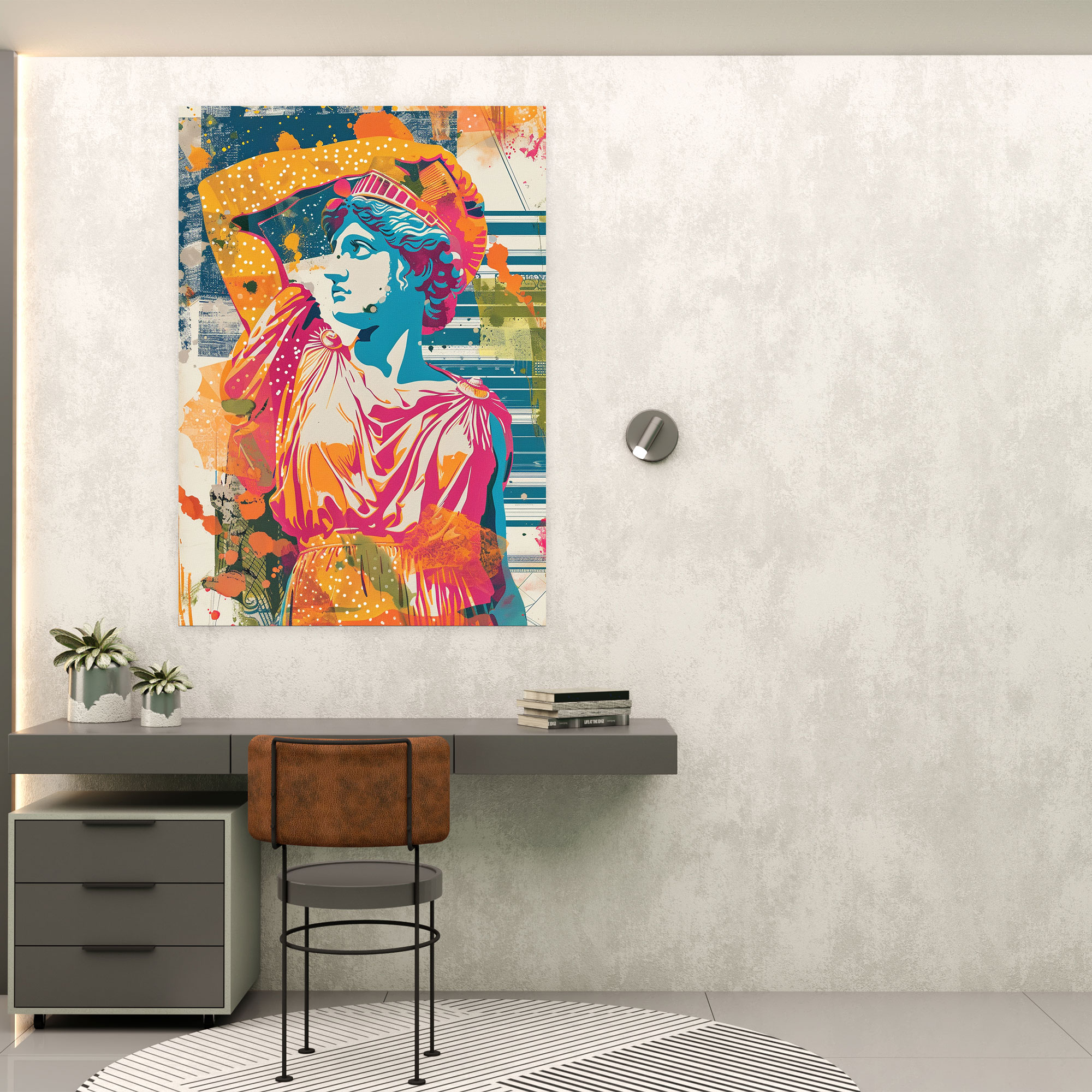 Classicism And Pop Art Wall Art - Classicism And Popart, Wall Decoration, Wall Art, Canvas