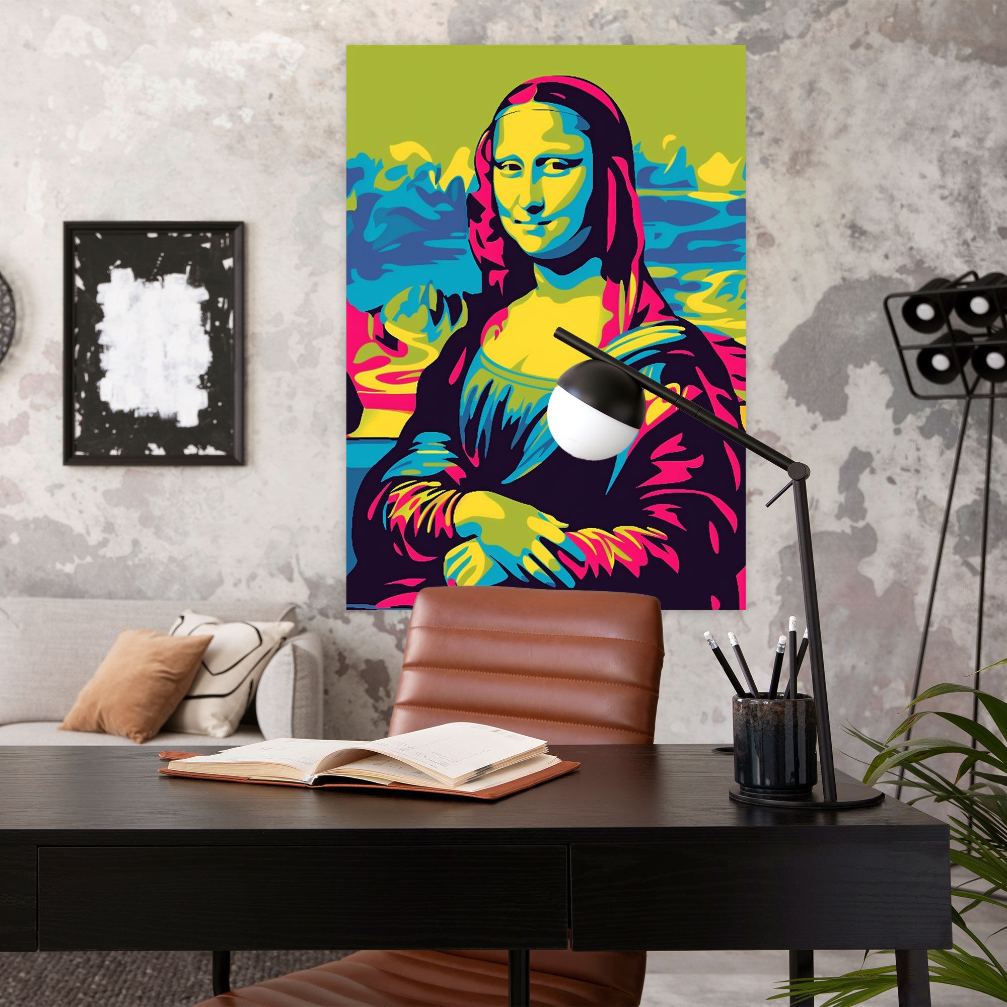 Klasizm ve Pop Sanat Kanvas Tablo - Ev Dekorasyonu Duvar Sanatı Kanvas Tablo