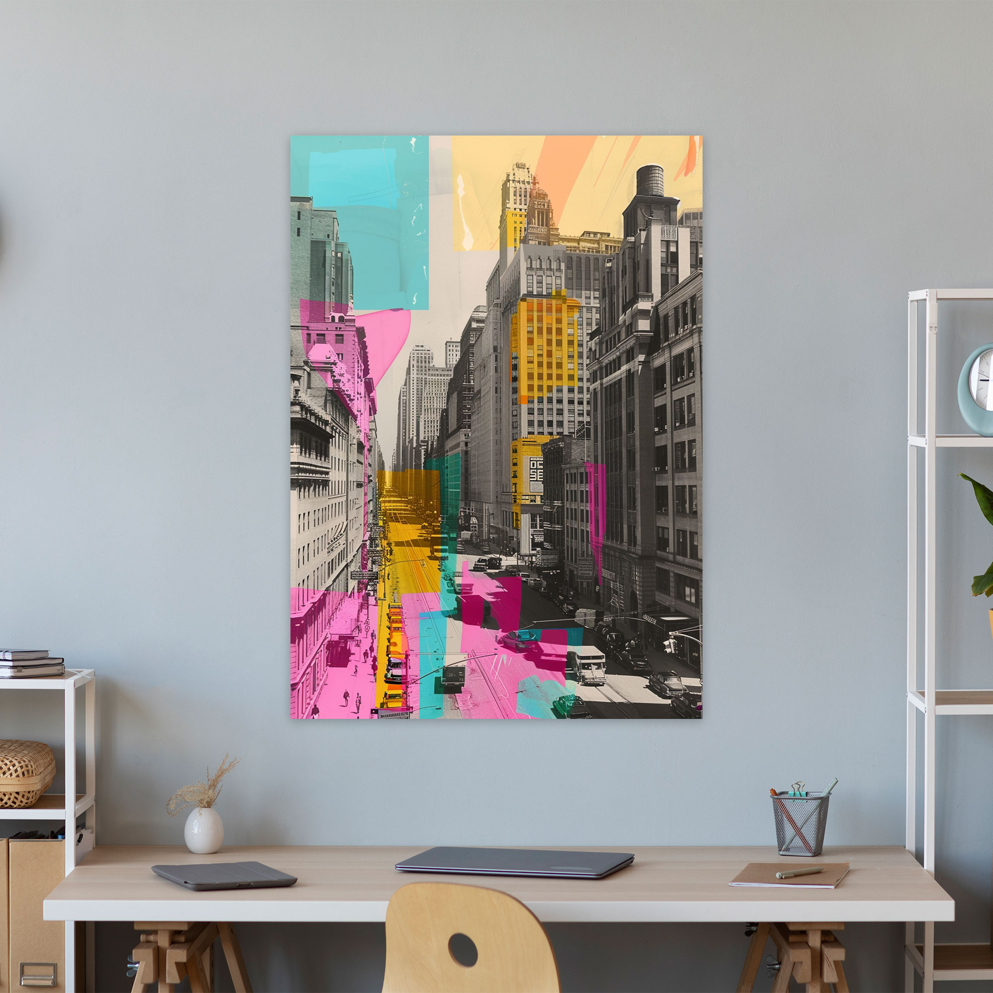 Classicism Meets Pop Art Canvas Print - Classicism And Popart, Pop Art, Wall Decoration, Canvas Print