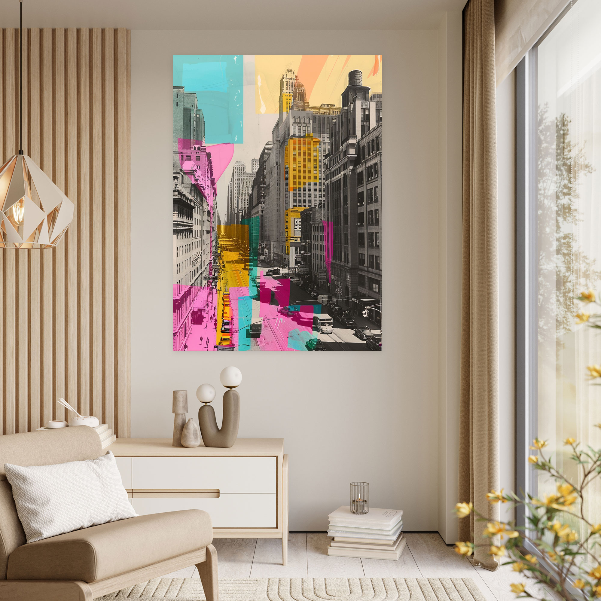 Classicism Meets Pop Art Canvas Print - Classicism And Popart, Pop Art, Wall Decoration, Canvas Print