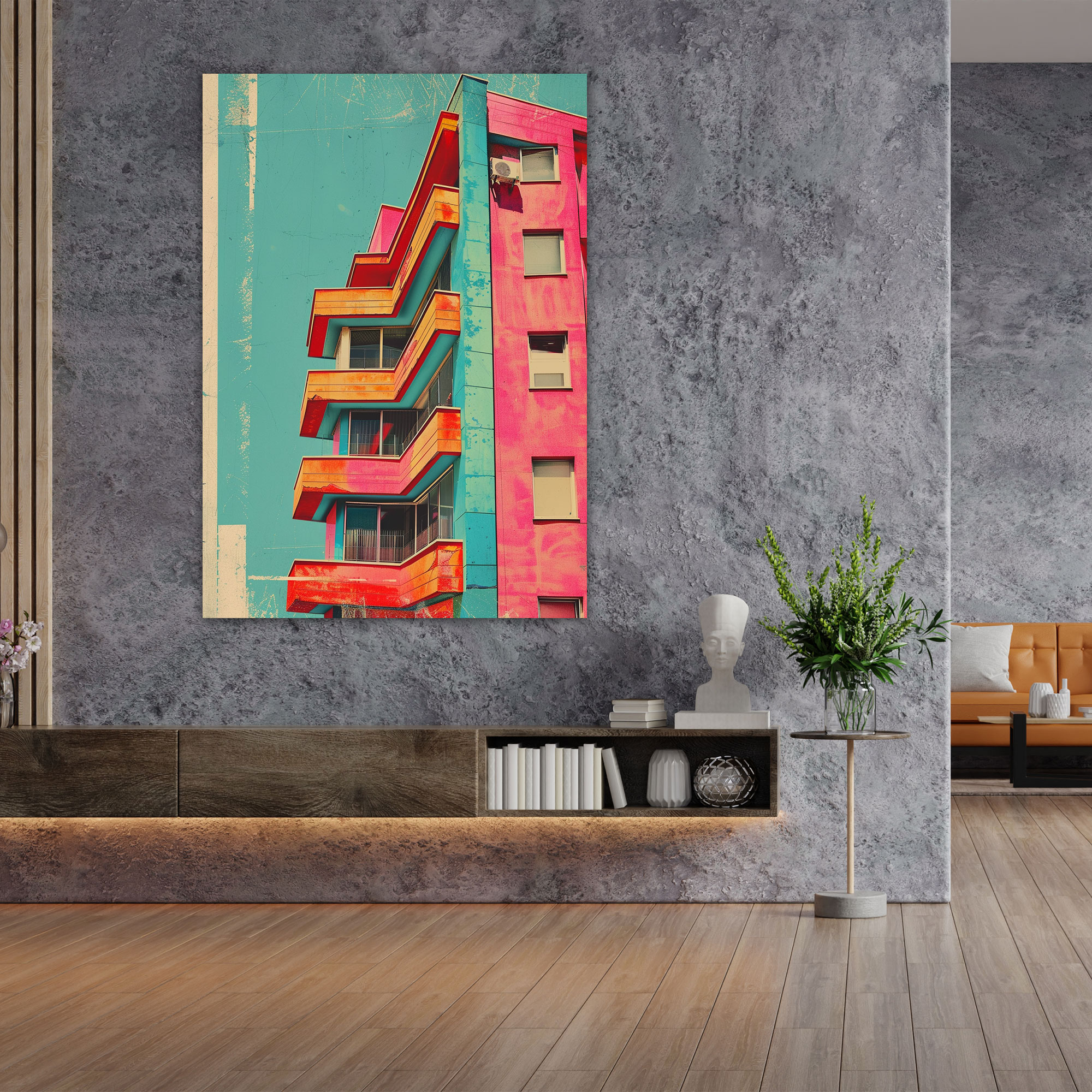 Art Deco Pop Art Wall Art - Classicism And Popart, Wall Decoration, Pop Art, Wall Art