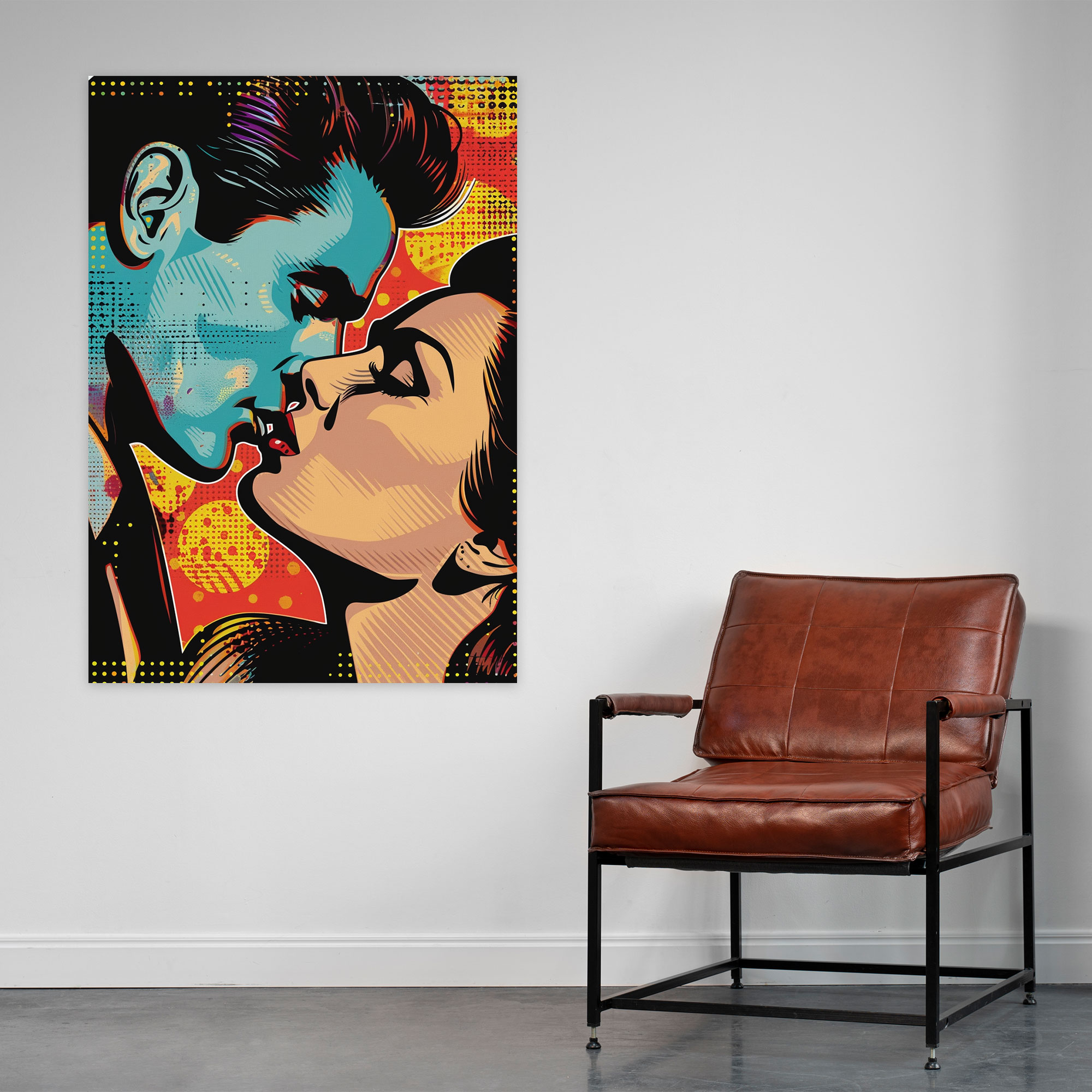 Classical Comic Pop Art Canvas Print - Classicism And Popart, Canvas, Canvas Print, Classical Comic Pop Art