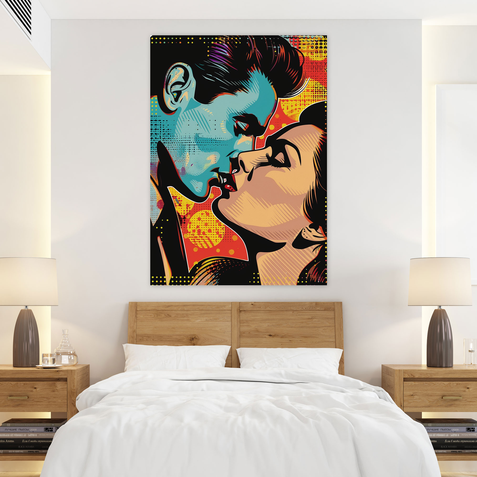 Classical Comic Pop Art Canvas Print - Classicism And Popart, Canvas, Canvas Print, Classical Comic Pop Art