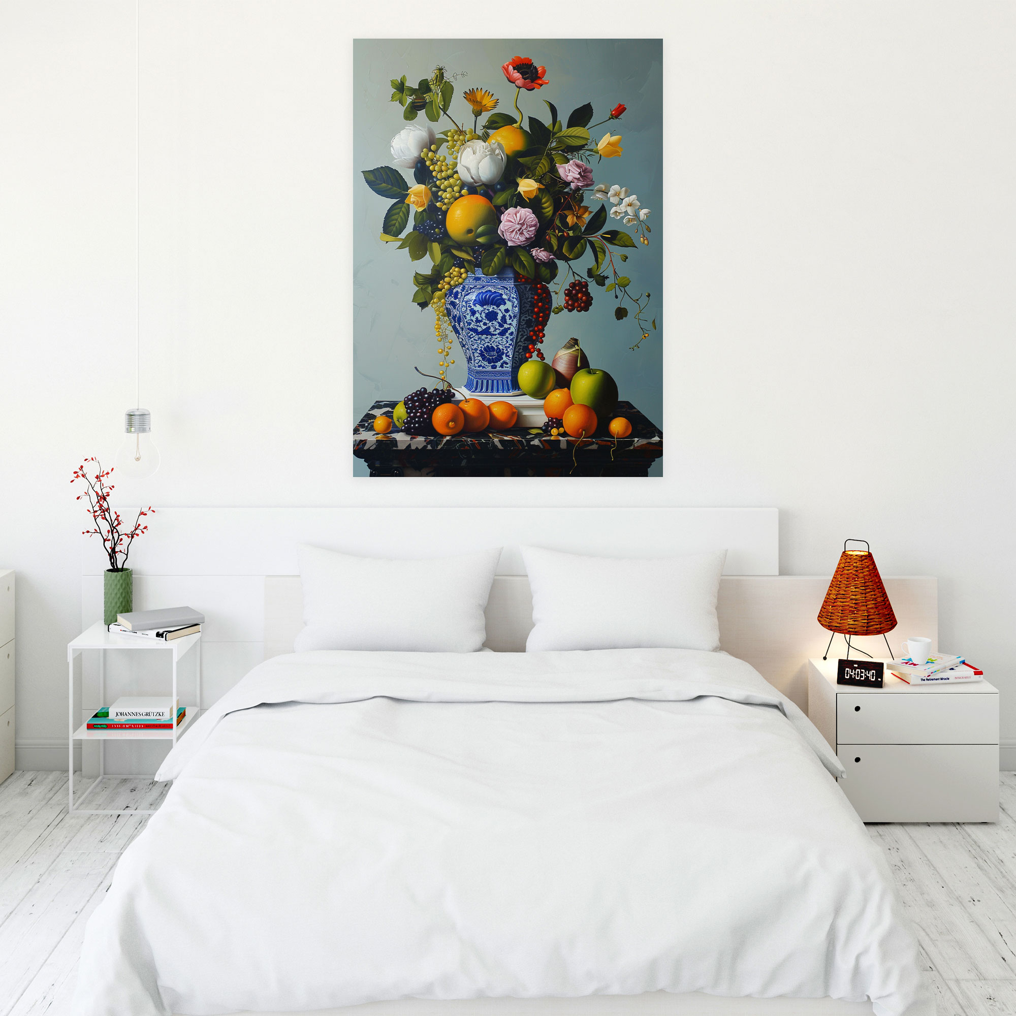 Surreal Still Life Pop Art Canvas Print - Classicism And Popart, Surreal Still Life Pop Art, Wall Decoration, Canvas Print