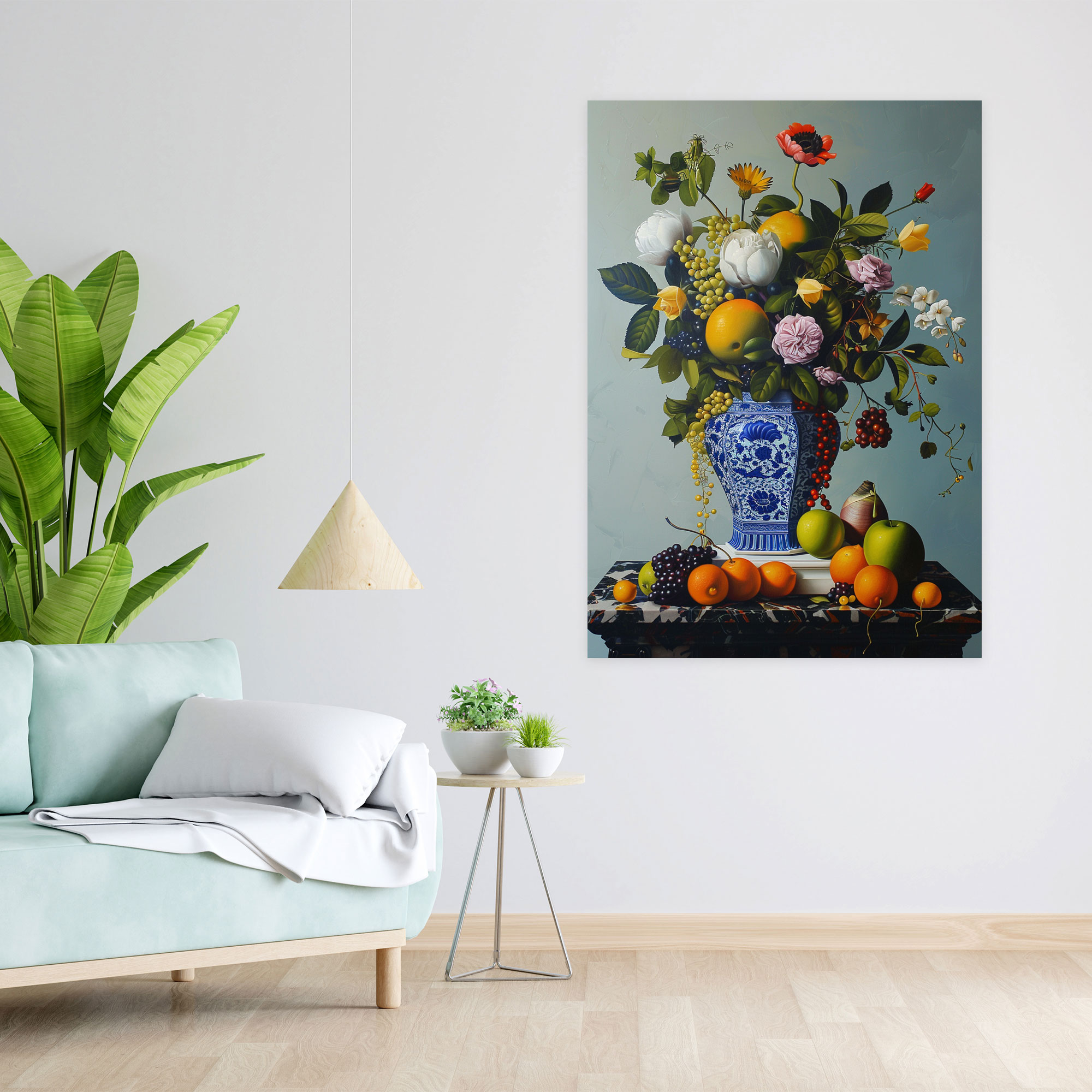 Surreal Still Life Pop Art Canvas Print - Classicism And Popart, Surreal Still Life Pop Art, Wall Decoration, Canvas Print