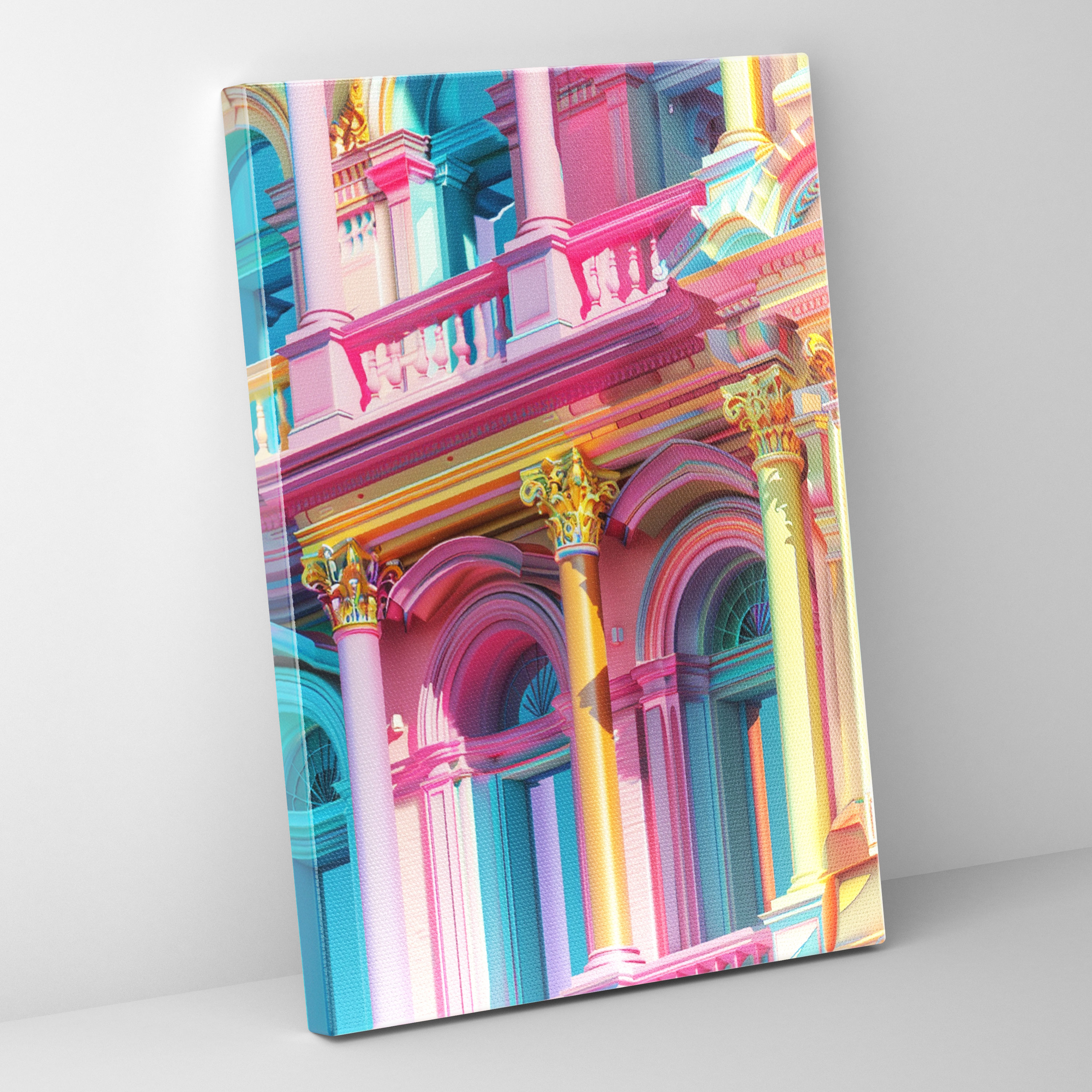 Baroque Pop Art Wall Decoration - Classicism And Popart, Home Decoration, Wall Art, Baroque