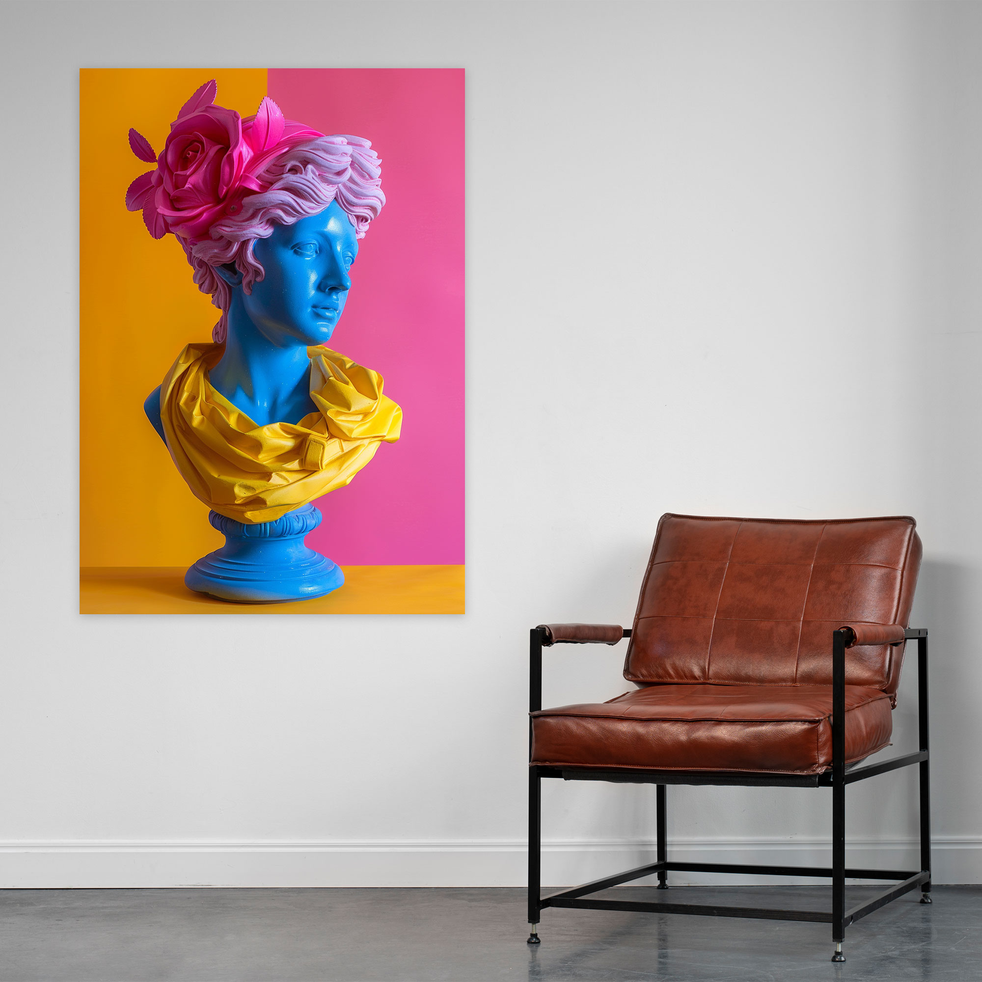 Neoclassical Pop Canvas Print - Classicism And Popart, Neoclassical, Home Decoration, Pop Art
