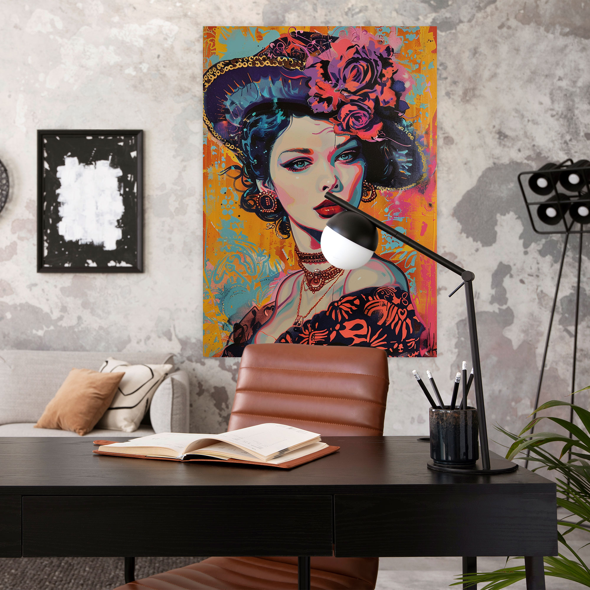 Victorian Pop Canvas Print - Classicism And Popart, Canvas, Pop Art, Wall Decoration