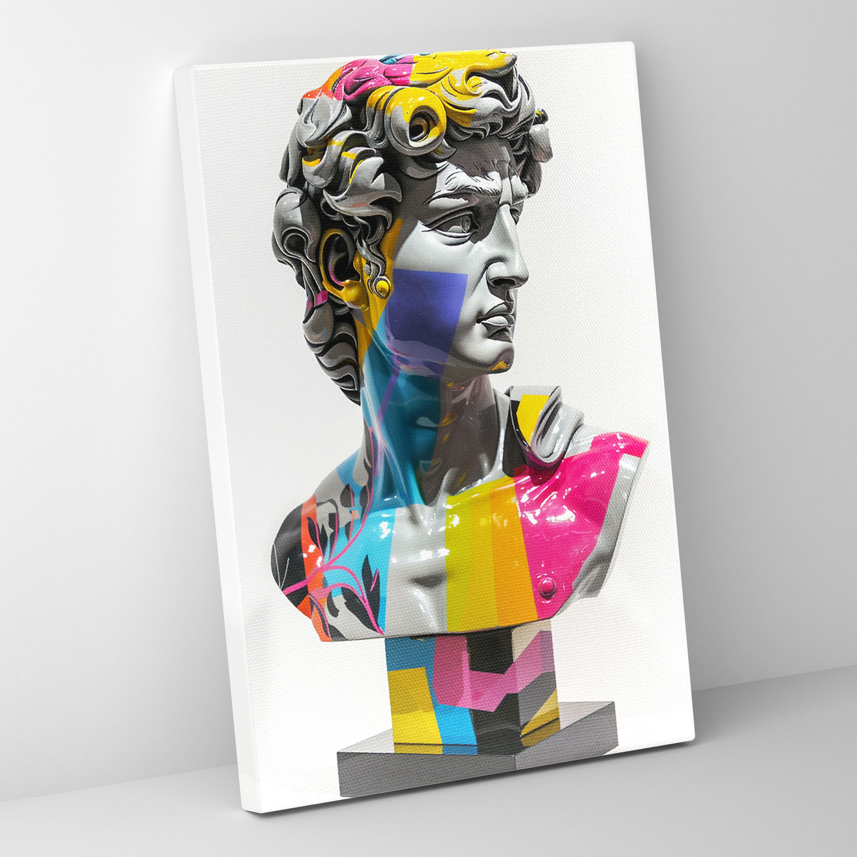 Renaissance Pop Art Canvas Wall Art - Classicism And Popart, Renaissance, Pop Art, Canvas