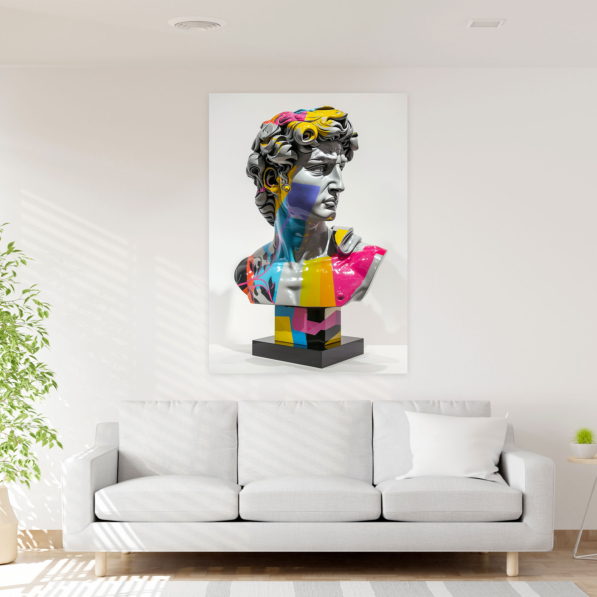 Renaissance Pop Art Canvas Wall Art - Classicism And Popart, Renaissance, Pop Art, Canvas