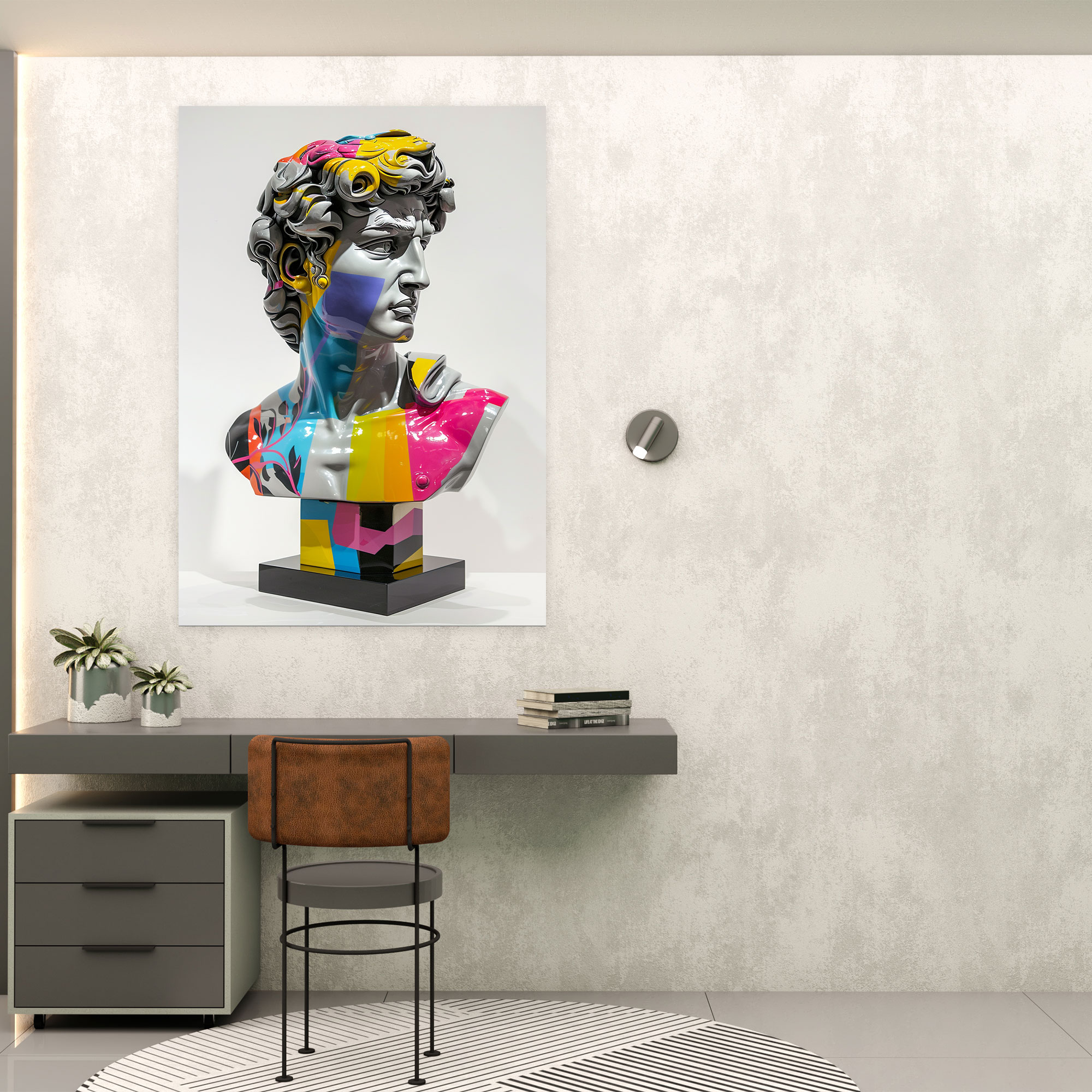 Renaissance Pop Art Canvas Wall Art - Classicism And Popart, Renaissance, Pop Art, Canvas