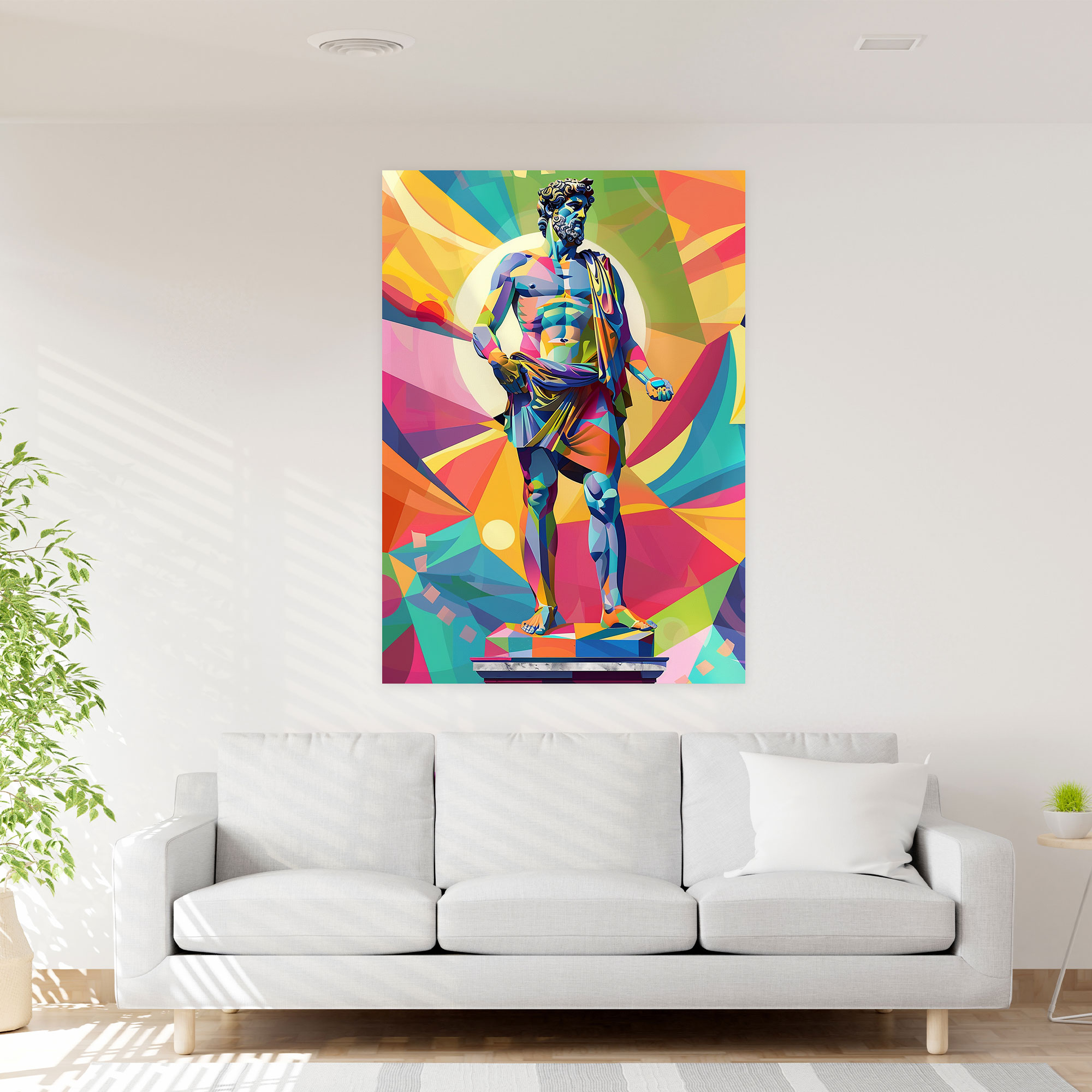 Classicism Pop Art Canvas Print - Classicism And Popart, Wall Art, Canvas Print, Classicism Pop Art