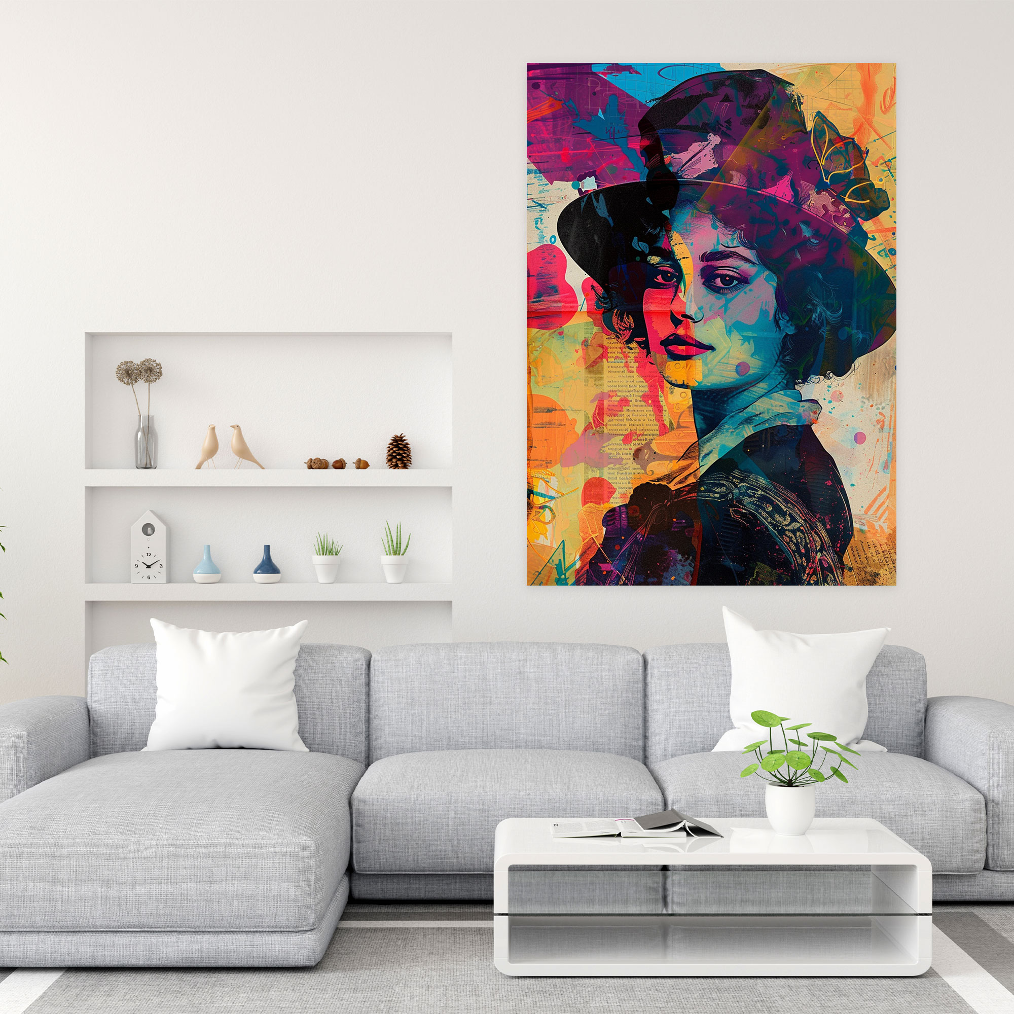 Victorian Pop Art Wall Art - Classicism And Popart, Canvas Print, Canvas, Victorian Pop Art Wall Art