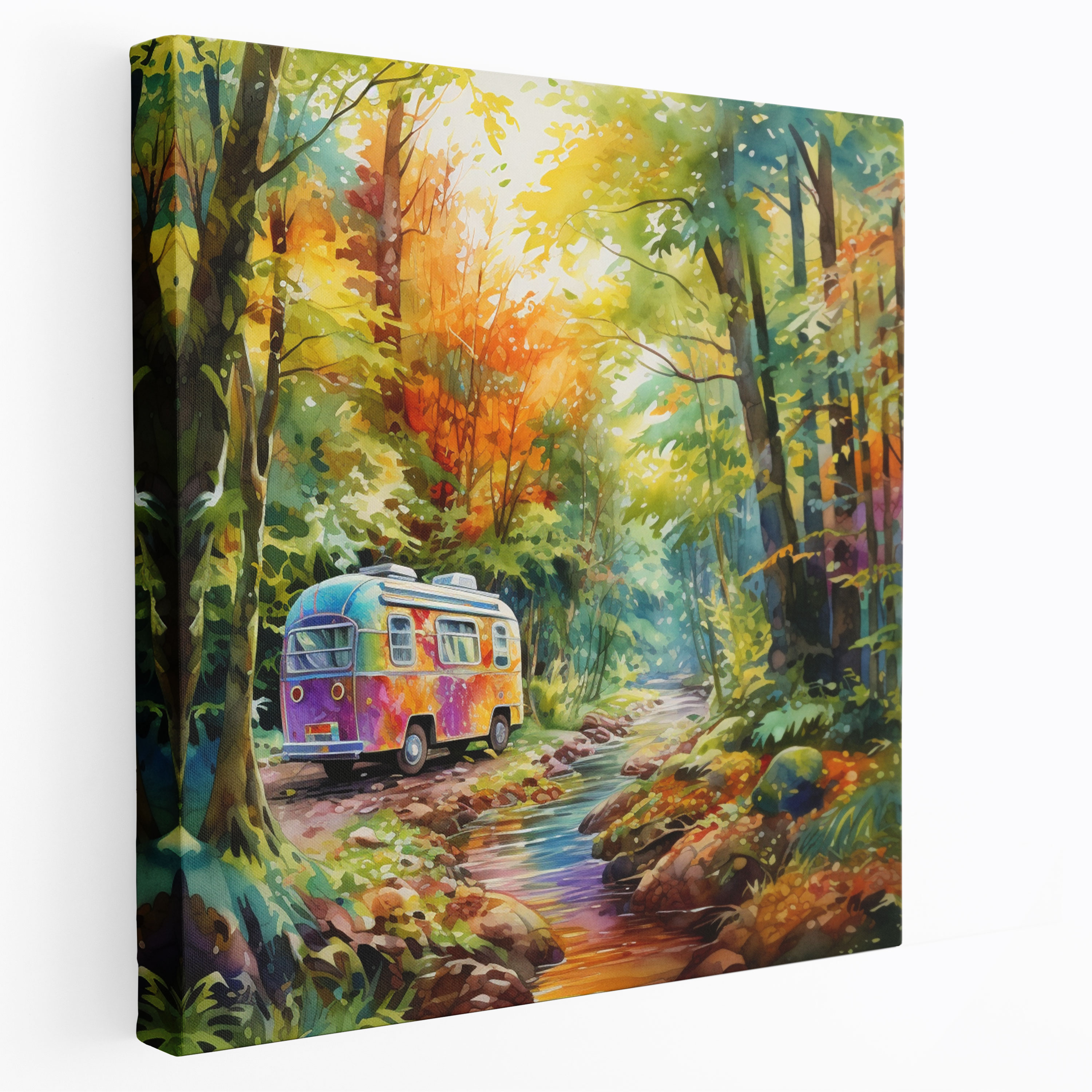 Caravan Canvas Print - Caravan, Caravan, Wall Art, Canvas