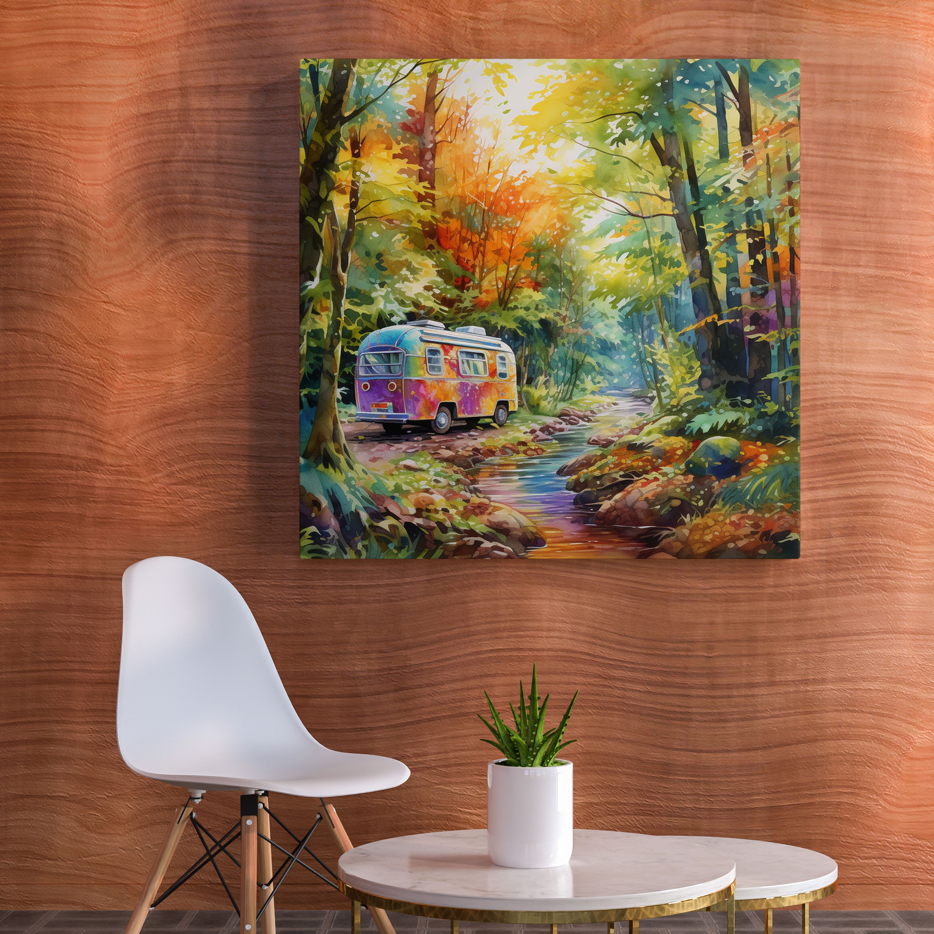 Caravan Canvas Print - Caravan, Caravan, Wall Art, Canvas