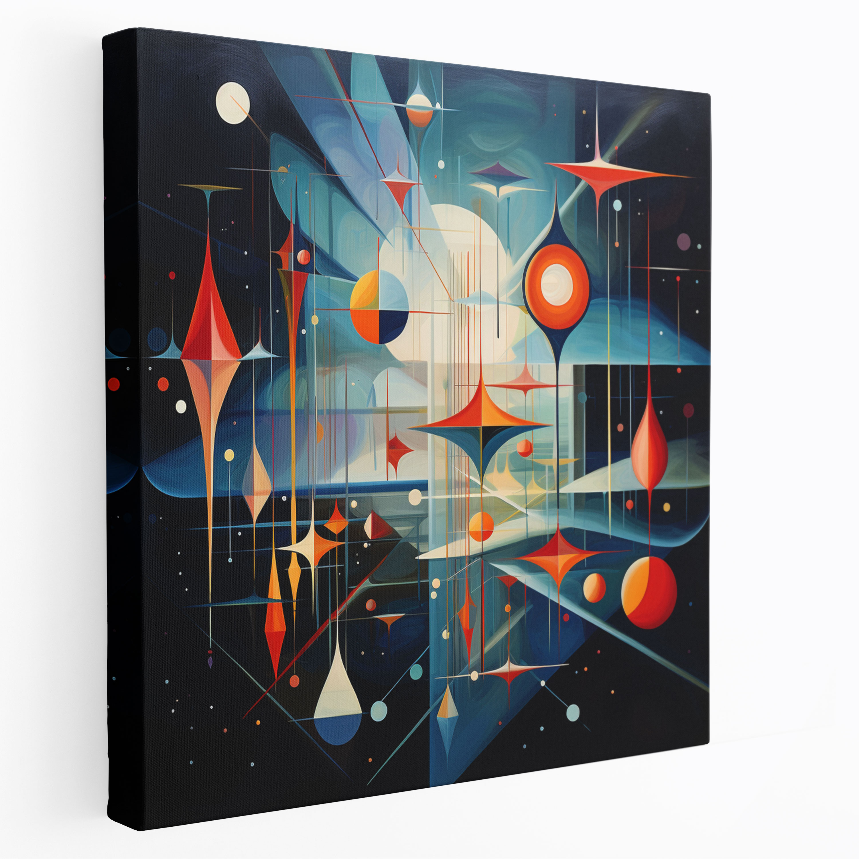 Modern Caravan Wall Art - Caravan, Space, Home Decoration, Wall Decoration