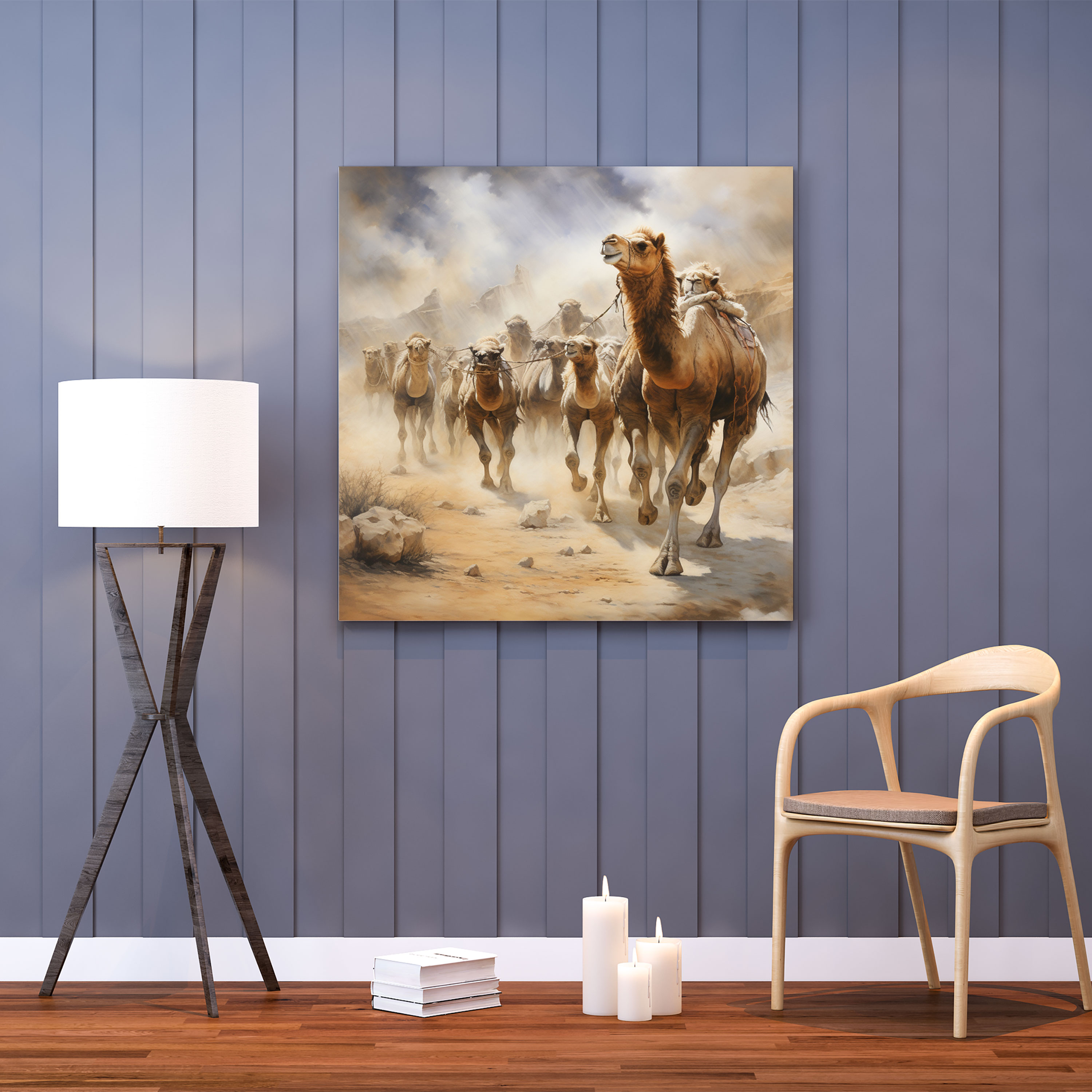 Caravan Adventure Canvas Print - Caravan, Canvas Print, Caravan, Wall Decoration