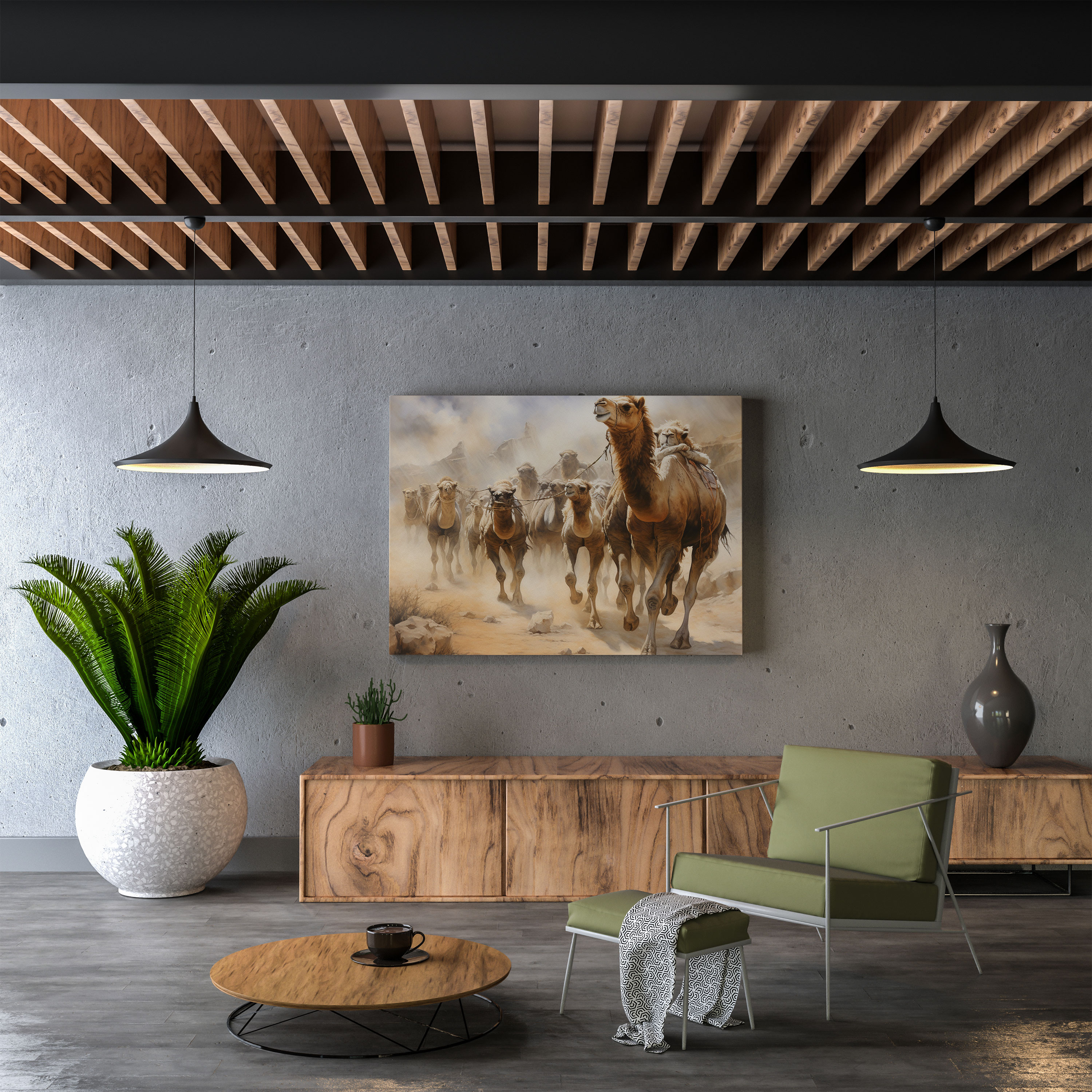 Caravan Adventure Canvas Print - Caravan, Canvas Print, Caravan, Wall Decoration