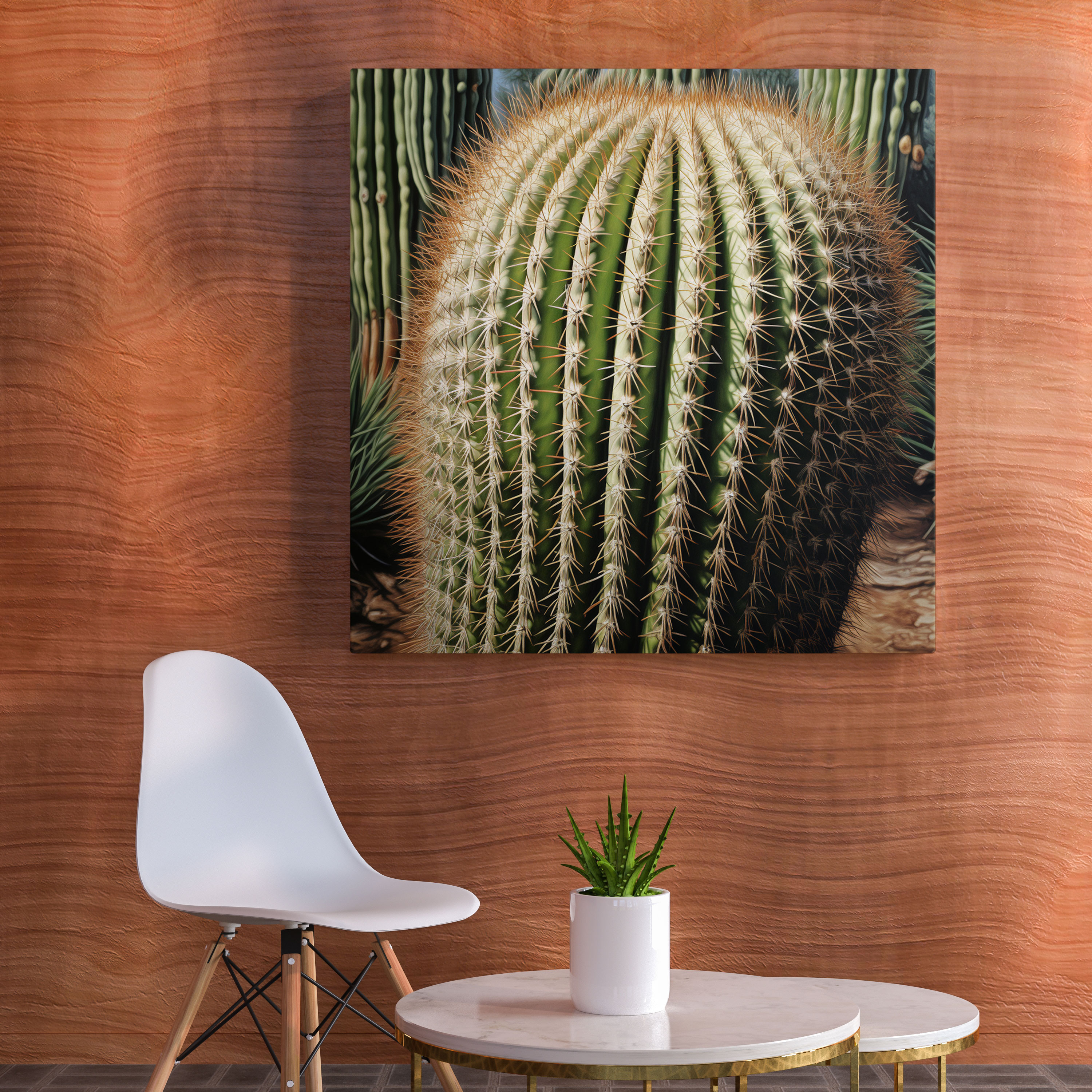 Cactus Canvas Print - Cactus, Wall Decoration, Canvas, Intricate Details